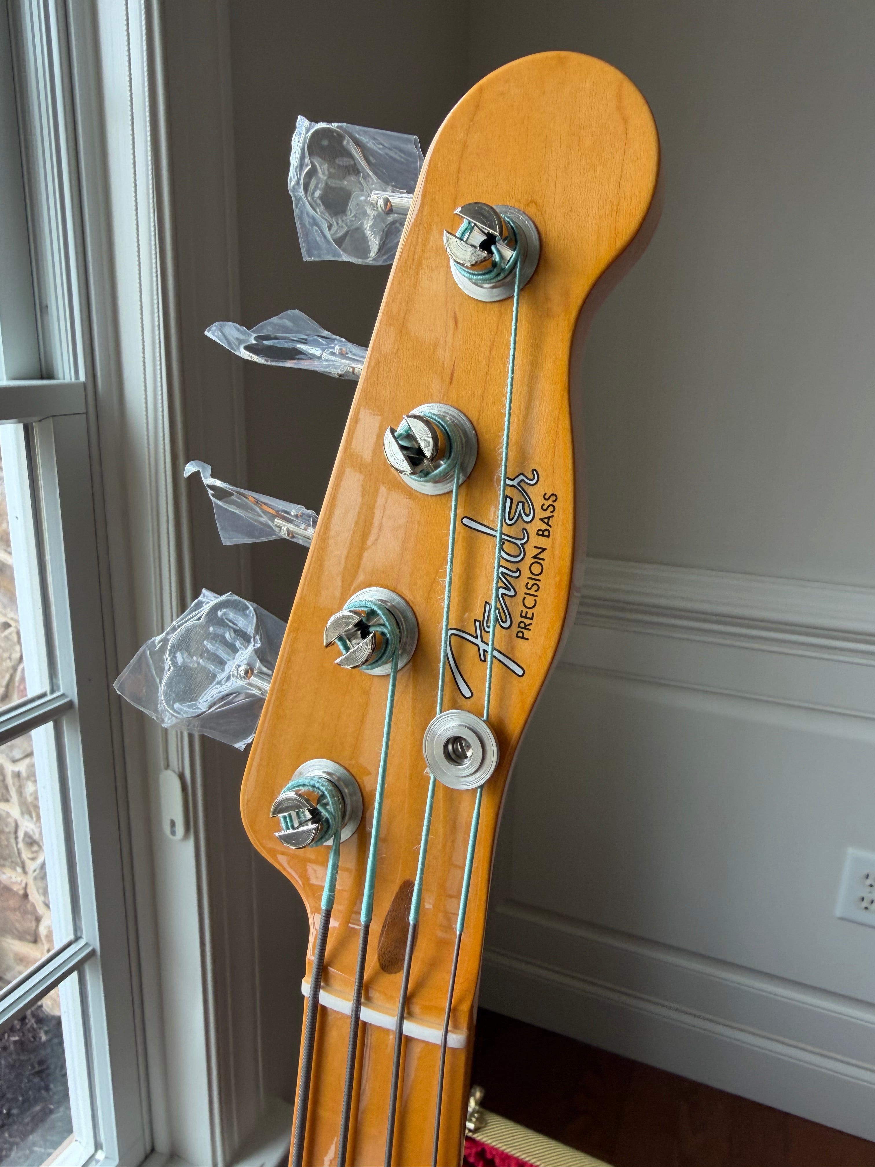 2026 Fender 75 Anniversary American Vintage II '51 Precision Bass - Butterscotch Blonde - Image 8