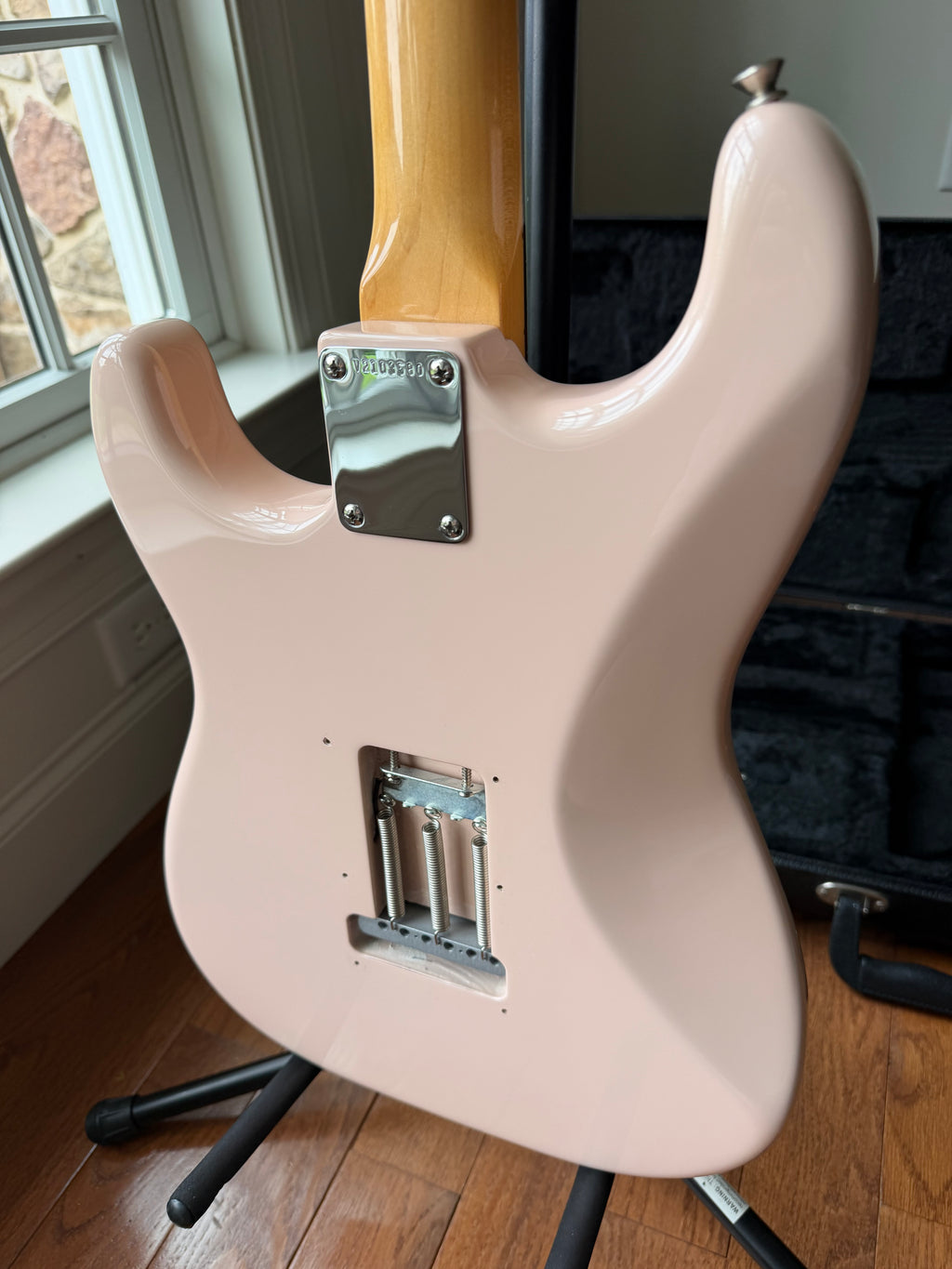2021 Fender American Original 60s Stratocaster Rosewood - Shell Pink
