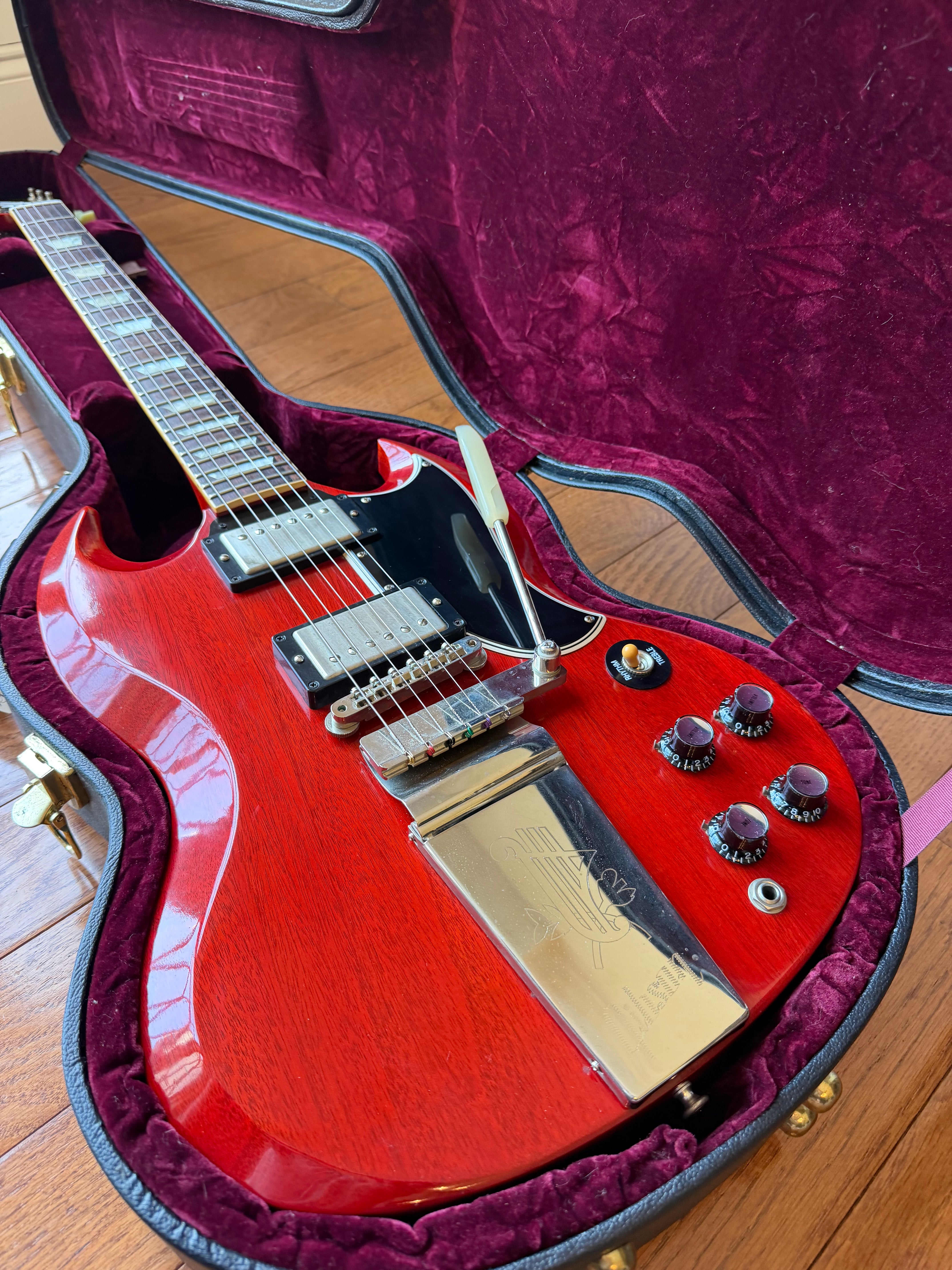 2009 Gibson Custom Shop Les Paul SG Standard ‘61 Reissue - Faded Cherry Red