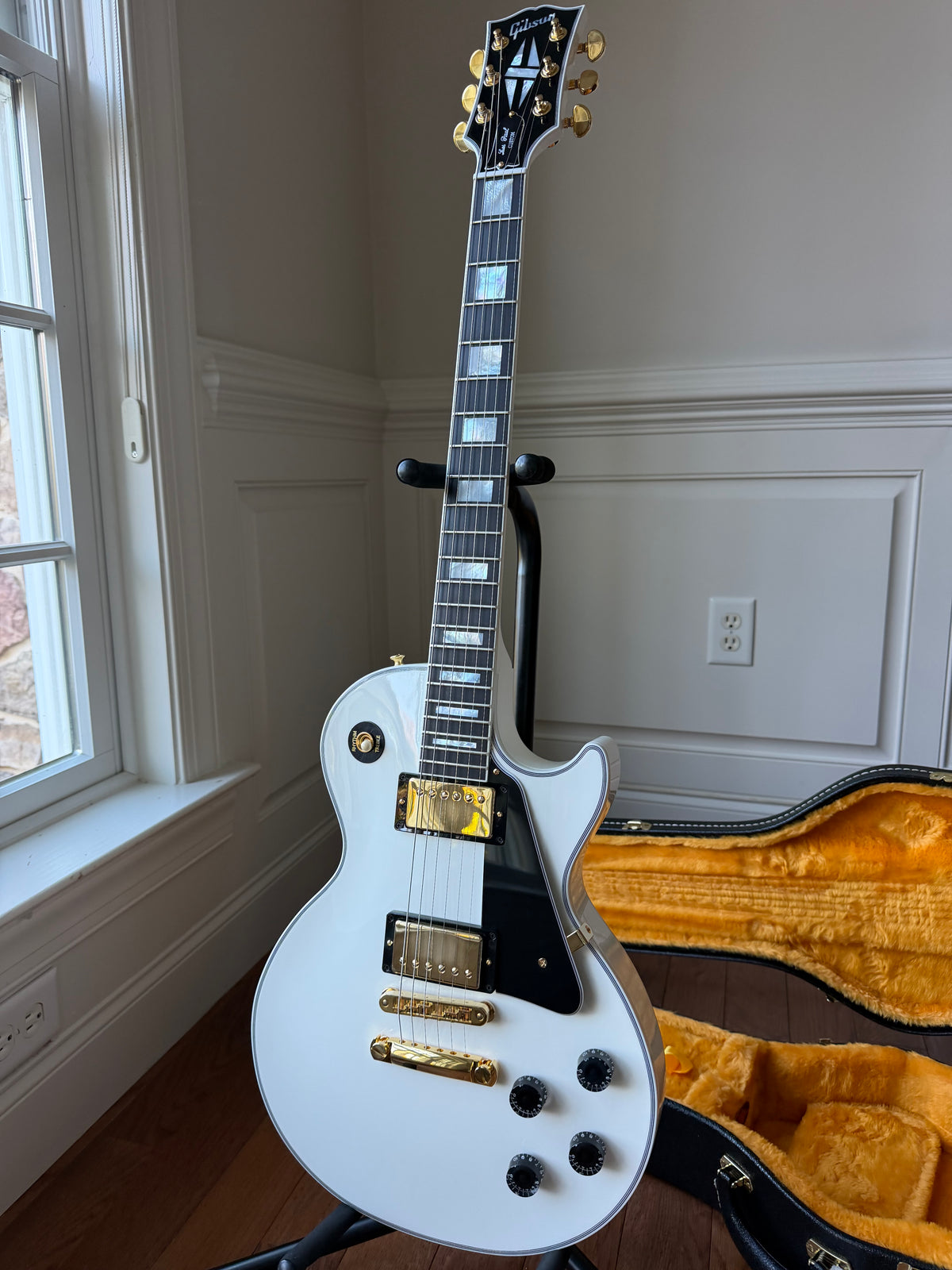 2026 Gibson Les Paul Custom - Alpine White