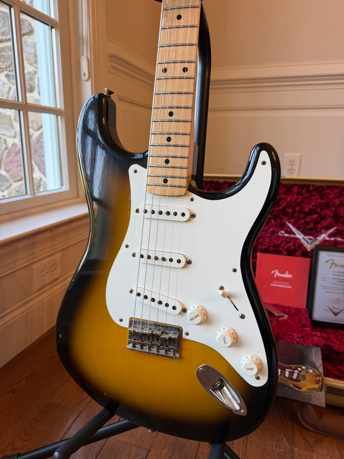 2022 Fender Custom Shop ‘57 Stratocaster Journeyman 6.7 lbs - 2 Color Sunburst