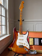2026 Fender Custom Shop '57 Stratocaster SR25 Heavy Relic - Aged Violin Burst - Image 4