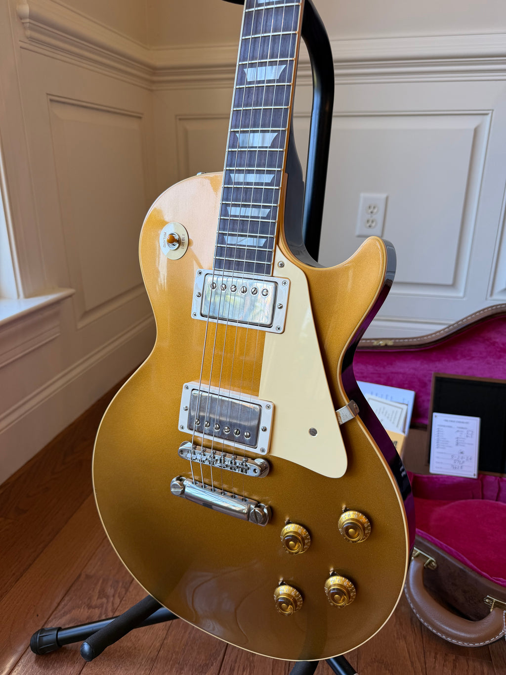 2026 Gibson Custom Shop Les Paul Standard ‘57 Reissue R7 Dark Back VOS - Gold Top