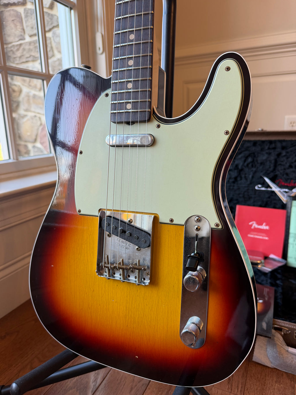 2024 Fender Custom Shop ‘60 Telecaster Custom Journeyman - Chocolate 3 Tone Sunburst