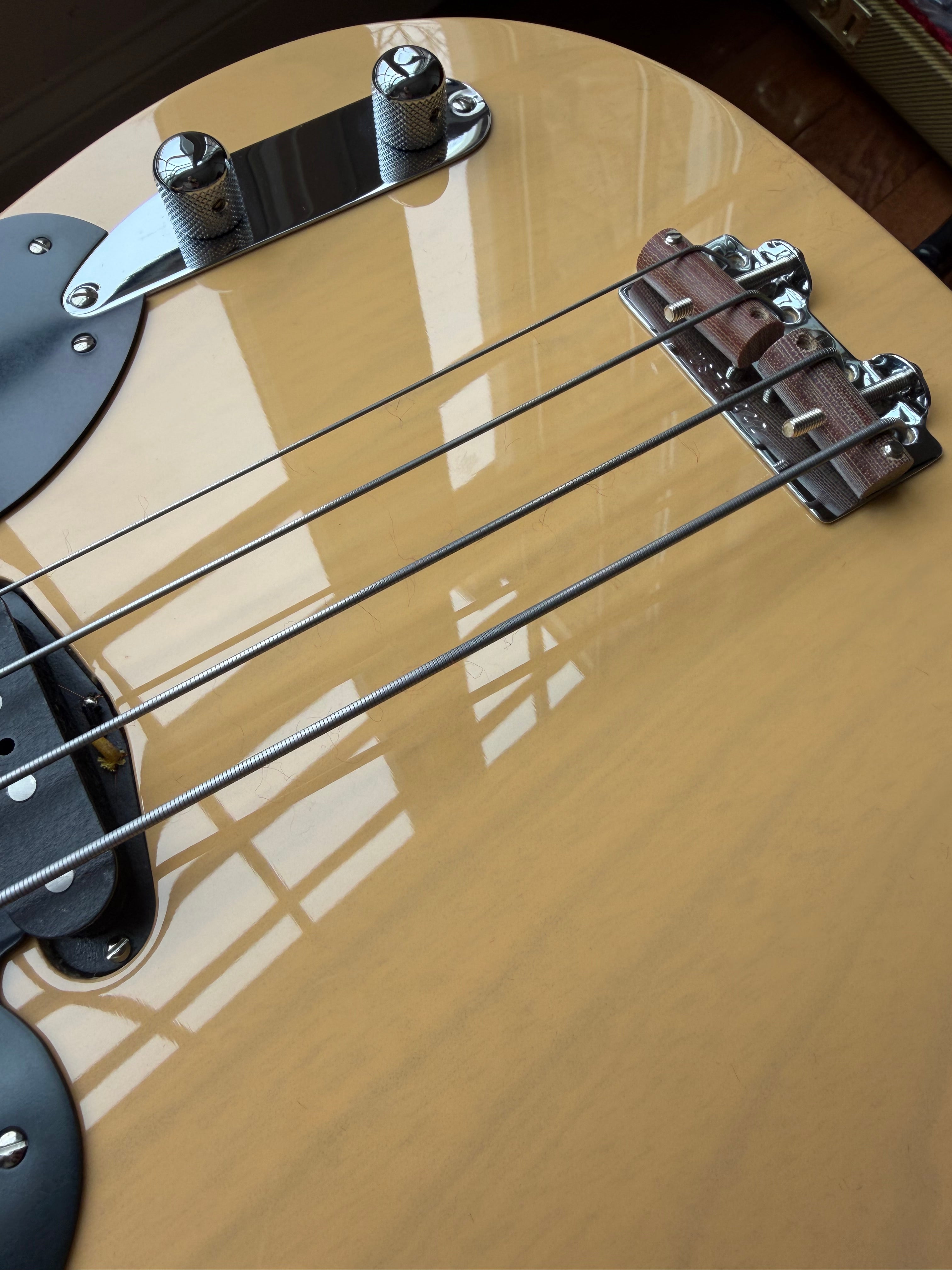 2026 Fender 75 Anniversary American Vintage II '51 Precision Bass - Butterscotch Blonde - Image 13