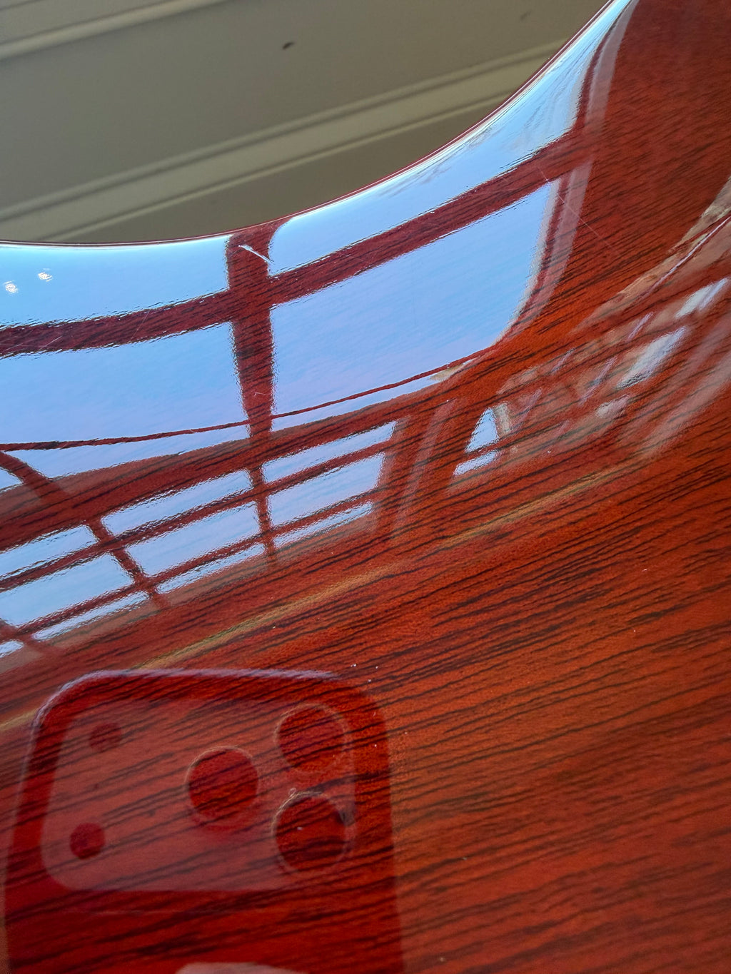 2010 PRS MC-58 McCarty Flame Maple Artist Top - Fire Red Burst