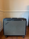 1965 Fender Twin Reverb Blackface Guitar Amp Combo