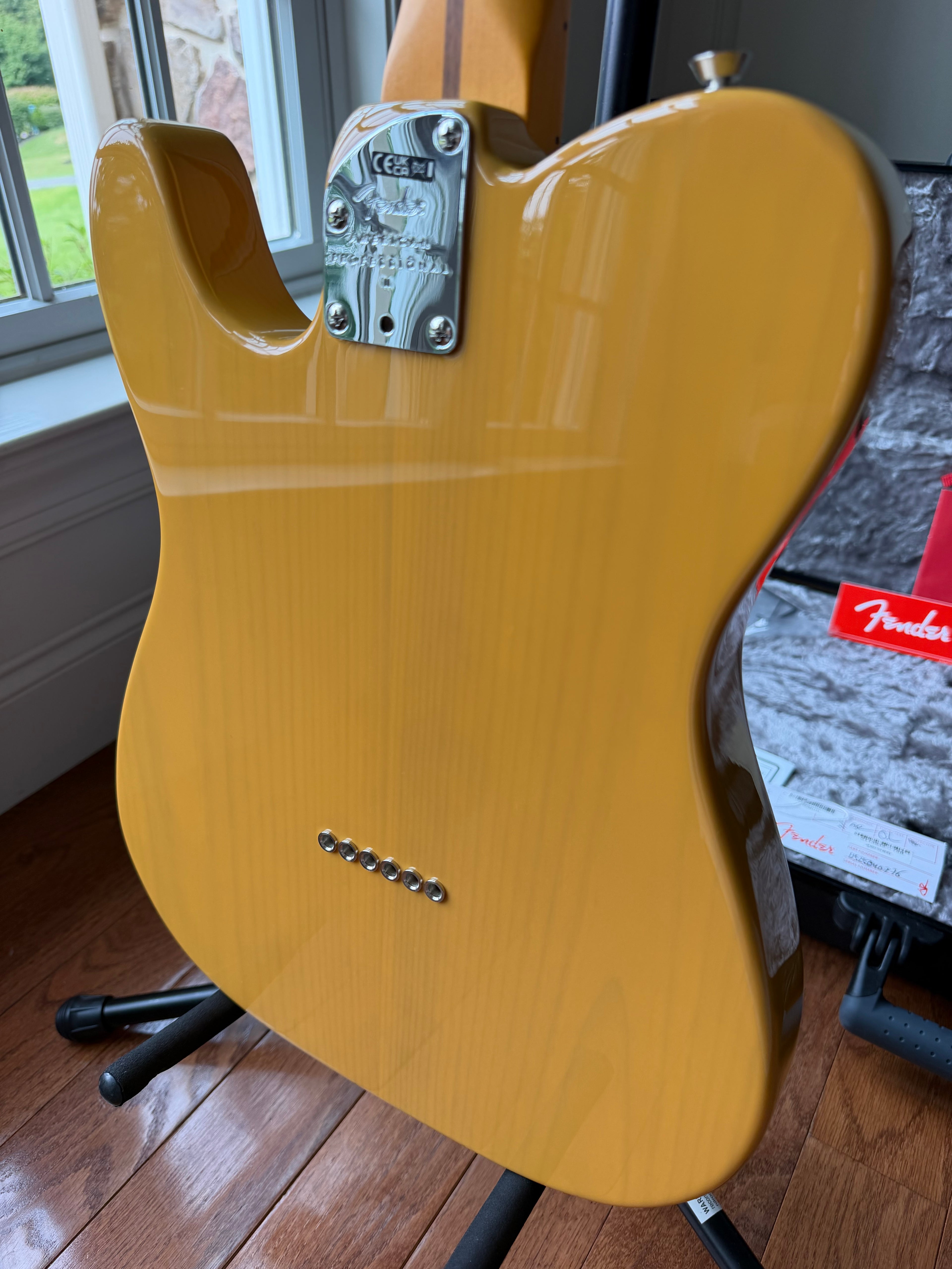 2025 Fender American Professional II Telecaster - Butterscotch Blonde