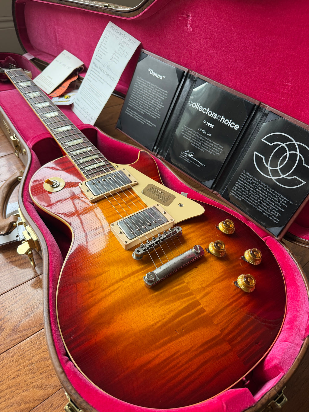 2016 Gibson Custom Shop Collector’s Choice “Donna” CC #5 Les Paul Aged
