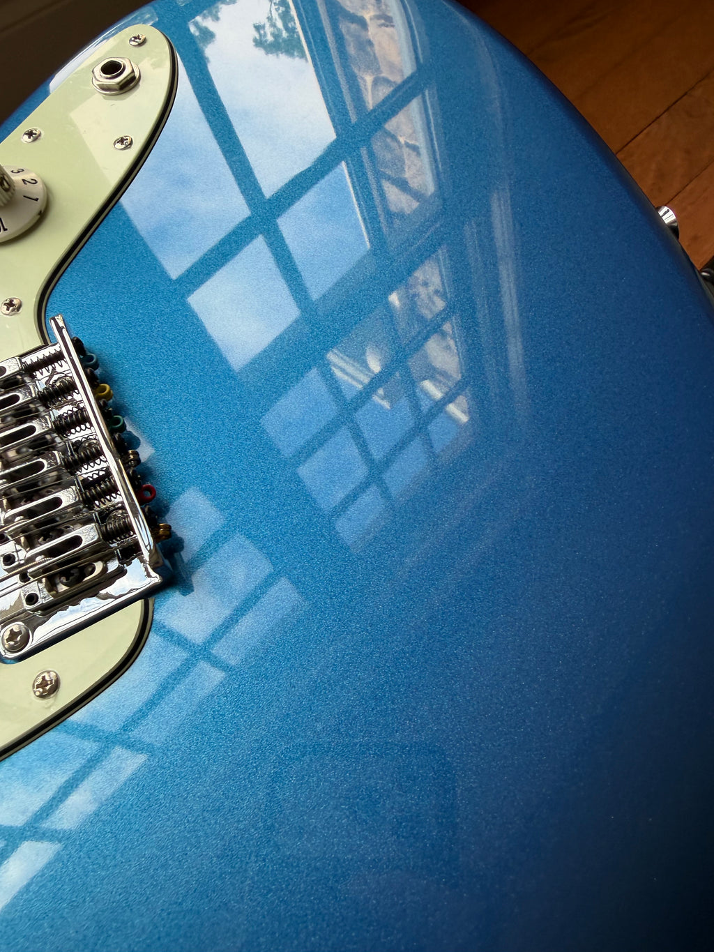 Squier Paranormal Jazzmaster XII 12-String Electric Guitar - Lake Placid Blue