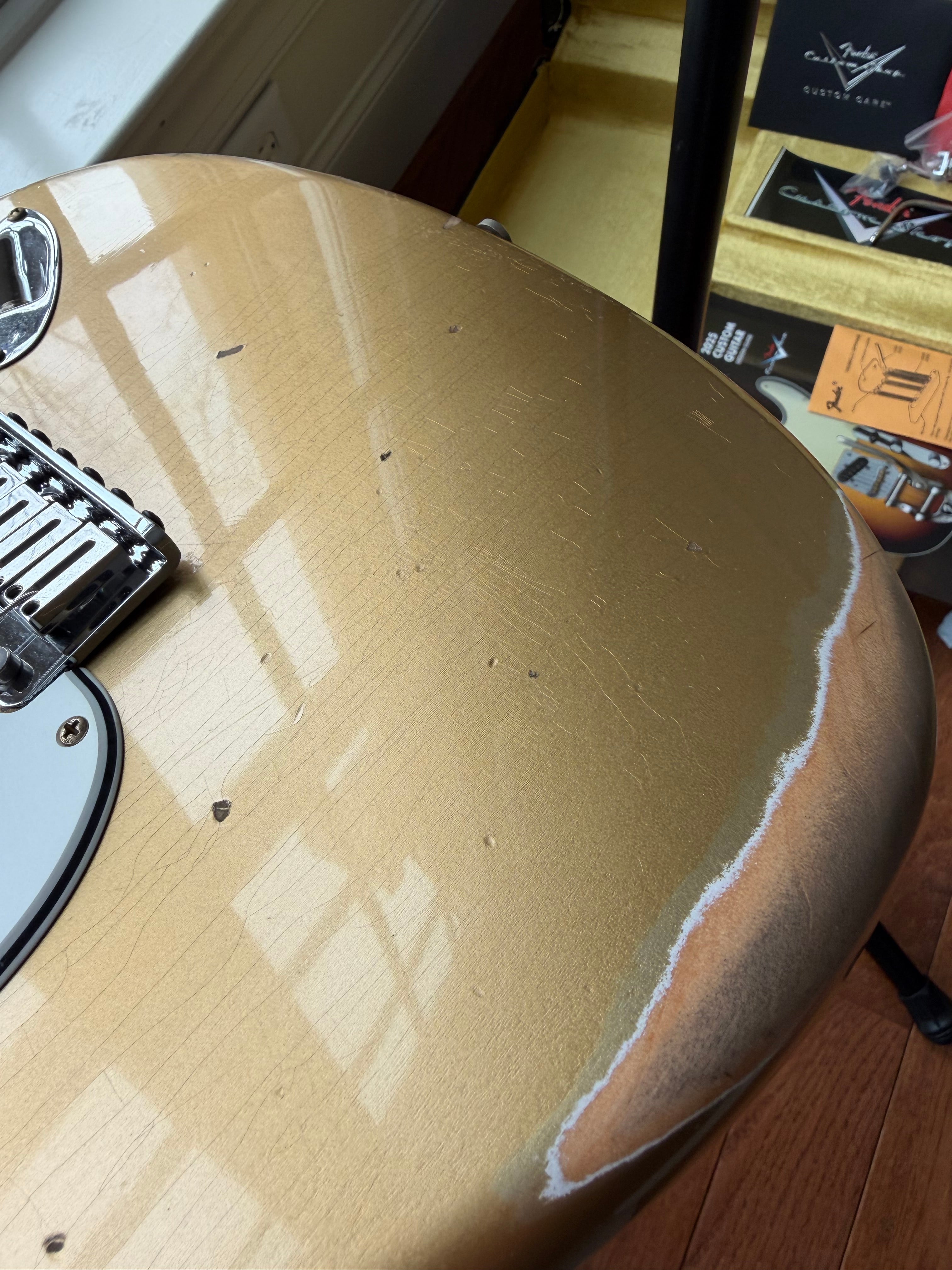 2026 Fender Custom Shop Stratocaster Pro W25 Relic - HLE Gold - Image 12