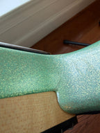 2015 Charvel Custom Shop So Cal - Seafoam Sparkle Nitro Platinum Pink Overspray