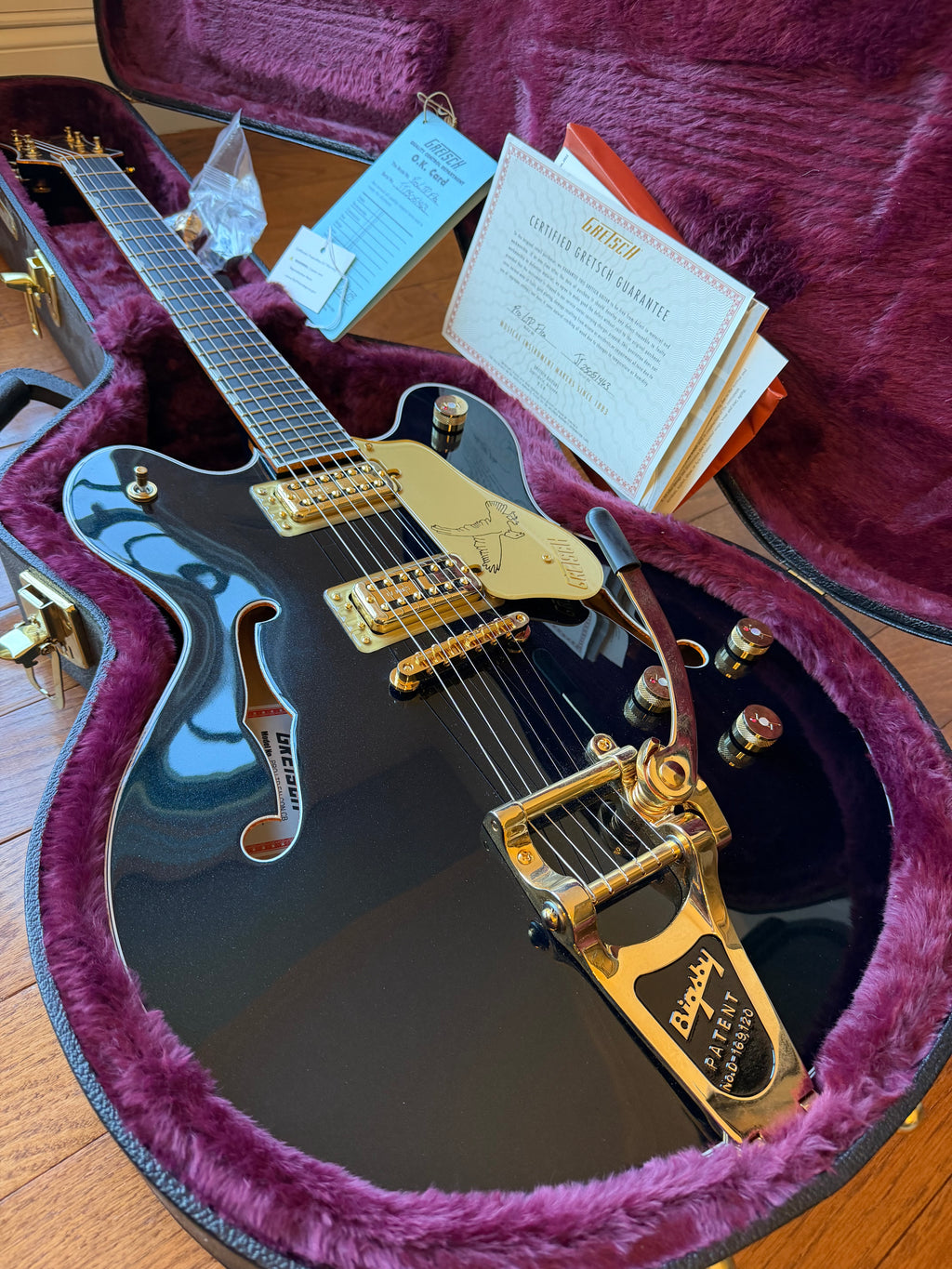 2025 Gretsch Falcon Pro Center Block LTD Limited Edition - Midnight Sapphire Blue