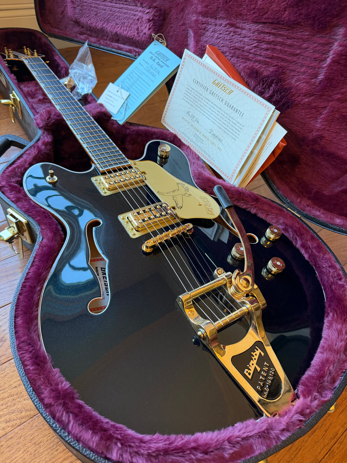 2025 Gretsch Falcon Pro Center Block LTD Limited Edition - Midnight Sapphire Blue