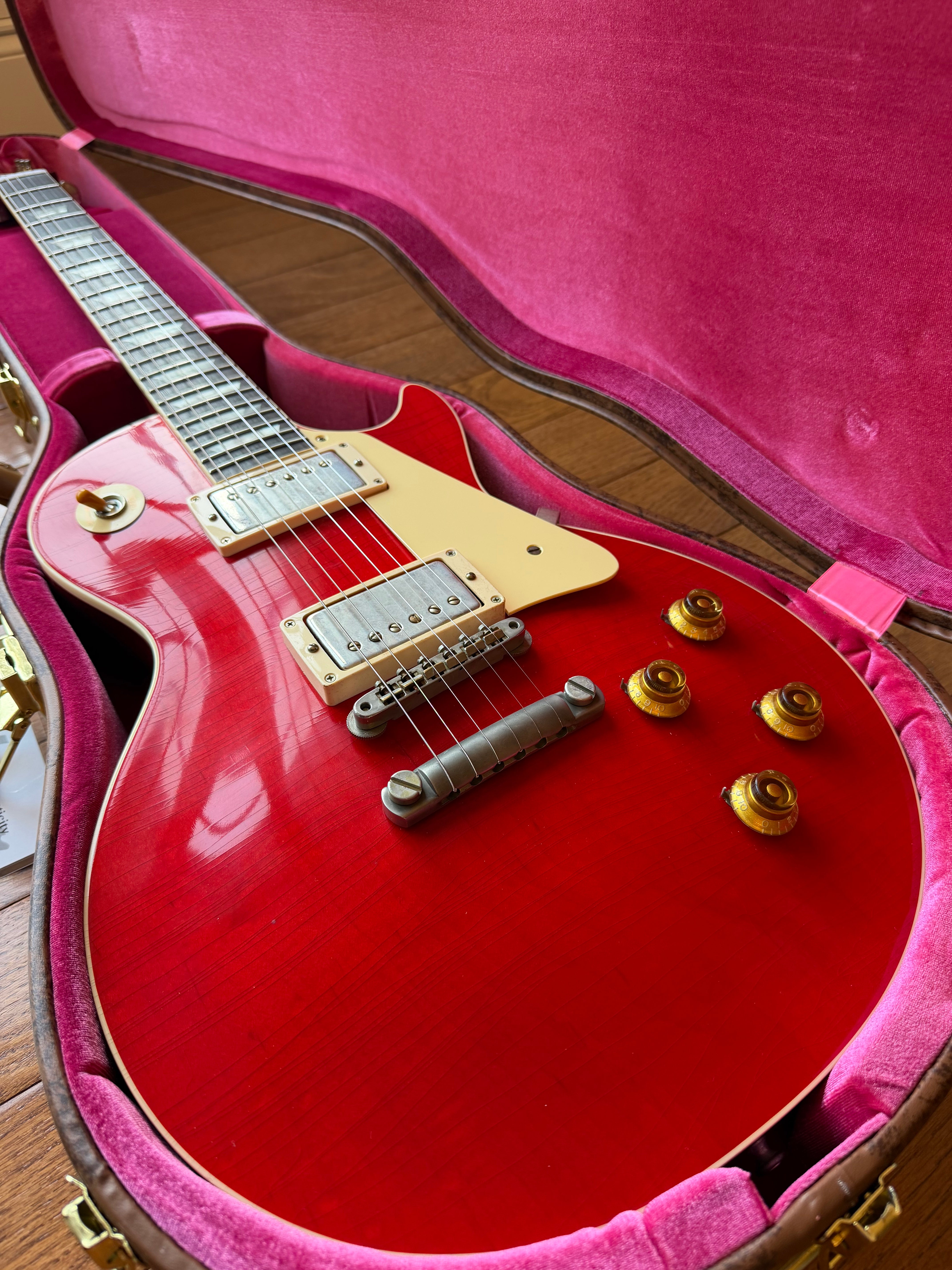 2026 Gibson Custom Shop Les Paul ‘58 Reissue R8 Chambered Murphy Lab Ultra Light Aged - Sweet Cherry Red