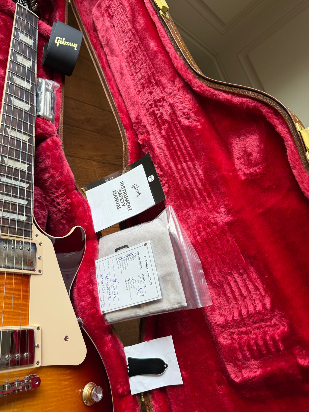 2026 Gibson Les Paul Standard 60s Figured Top - Bourbon Burst