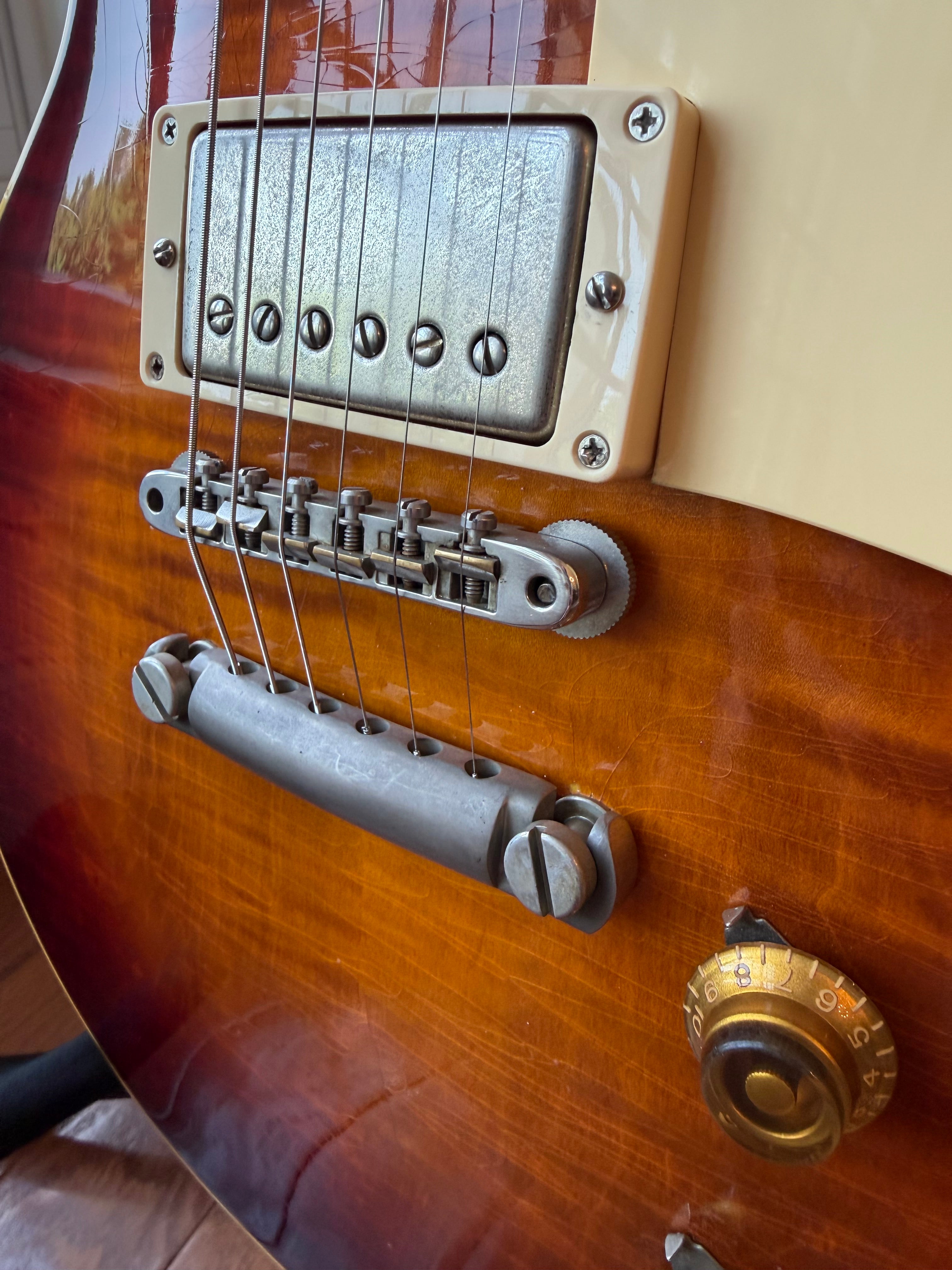 2026 Gibson Custom Shop Les Paul Standard ‘59 Reissue R9 Murphy Lab Ultra Light Aged - Factory Burst