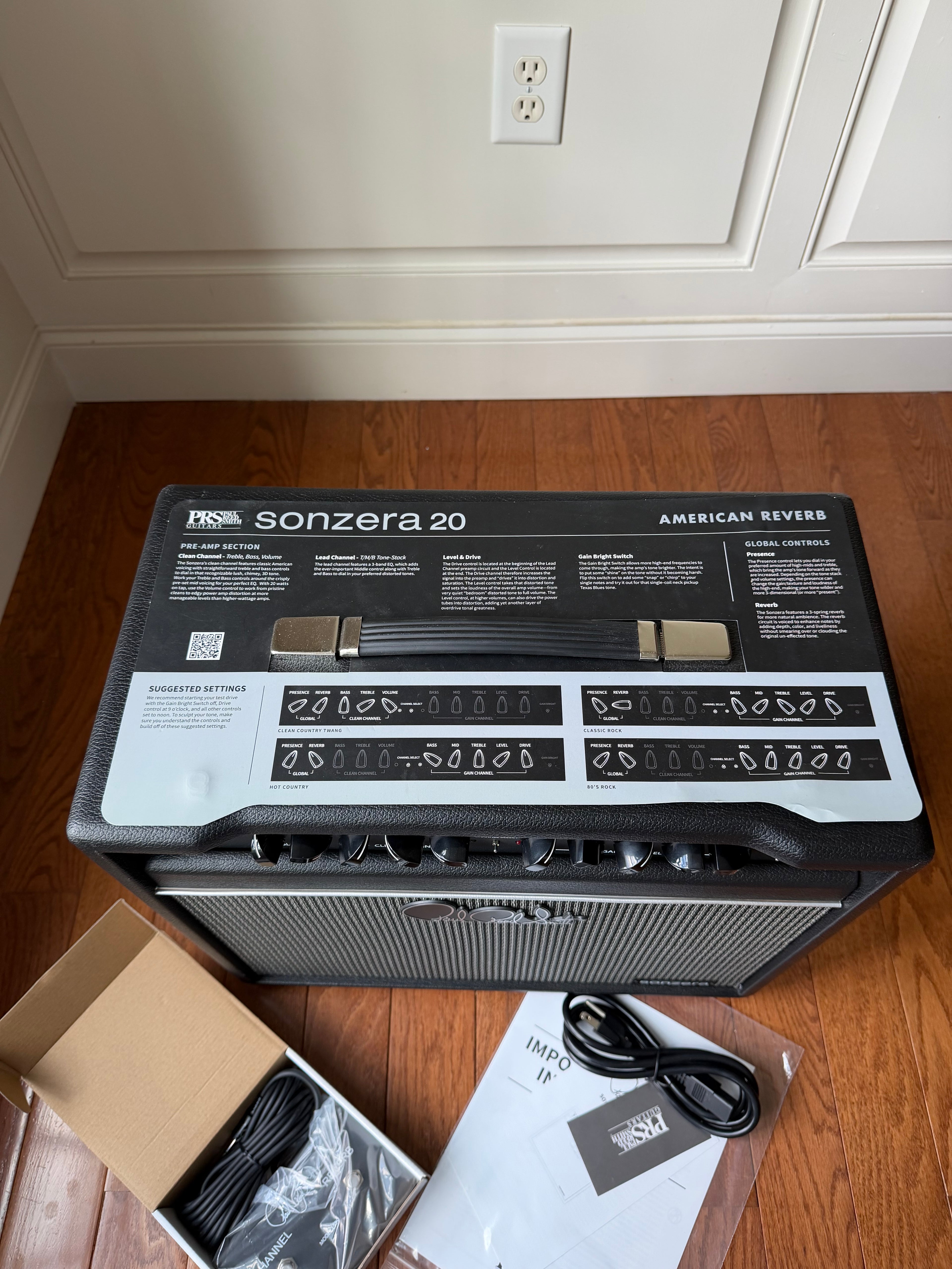 PRS Sonzera 20 2-Channel 20-Watt 1x12" Guitar Combo Amp