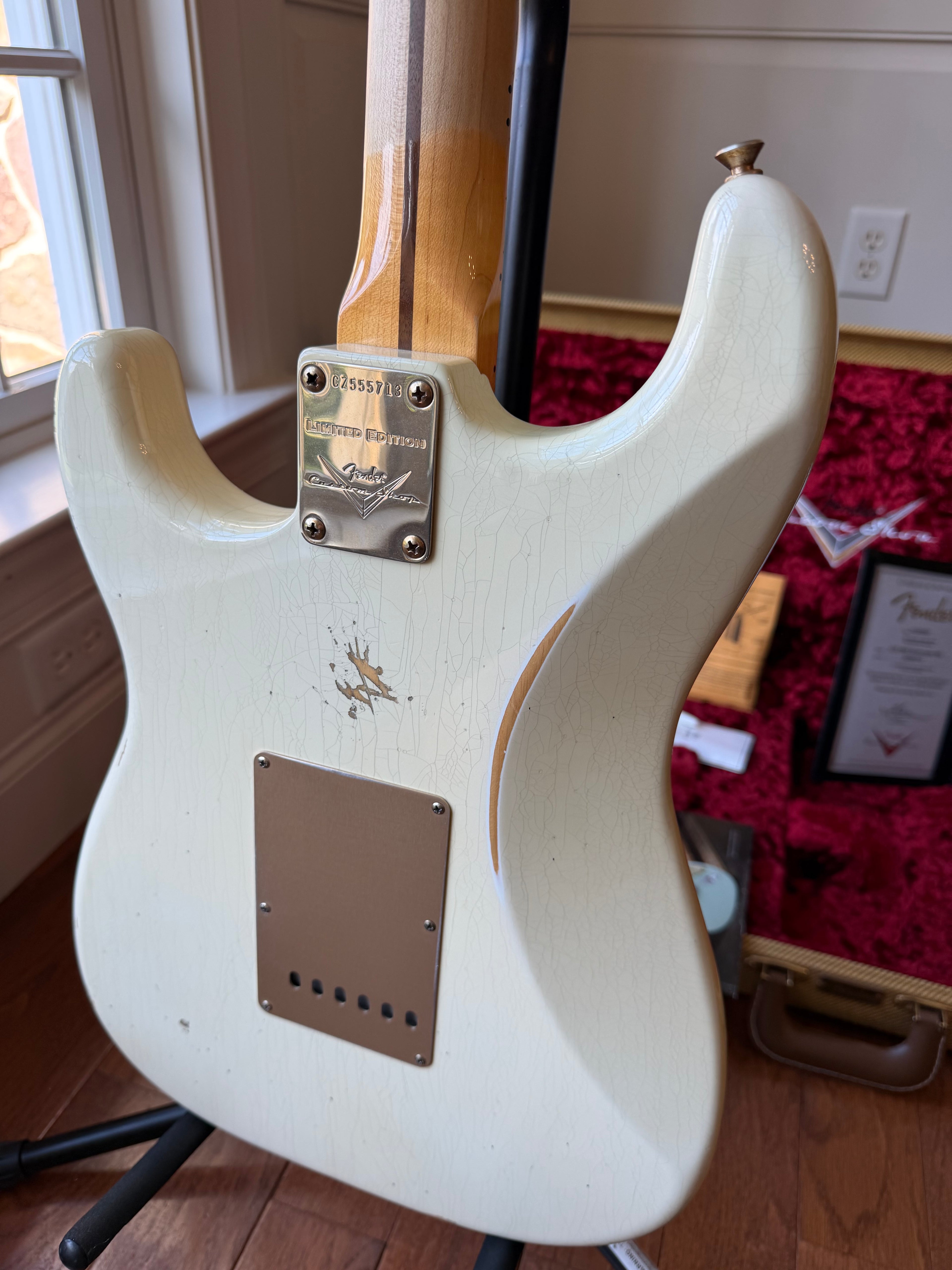 2021 Fender Custom Shop ‘55 Stratocaster Relic - Aged Desert Tan