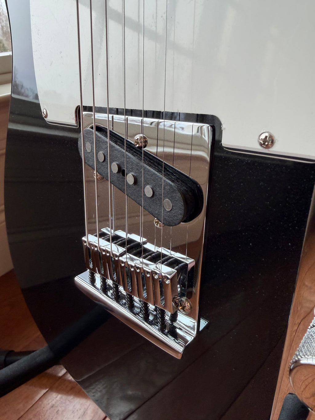 2025 Fender Custom Shop Telecaster Custom Deluxe W25 Limited Edition NOS - Black Sparkle - Image 5