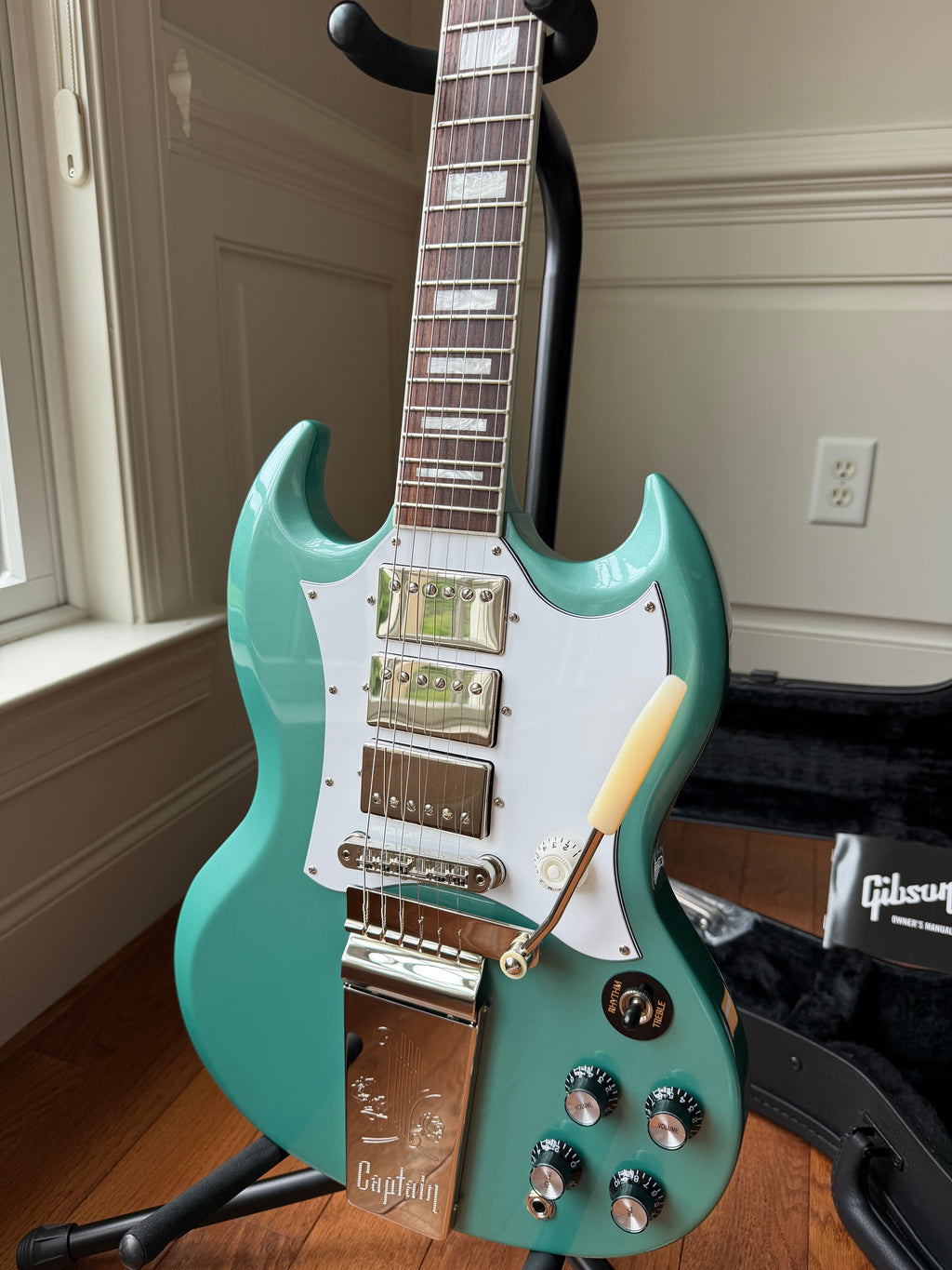 2021 Gibson Kirk Douglas Signature SG - Inverness Green
