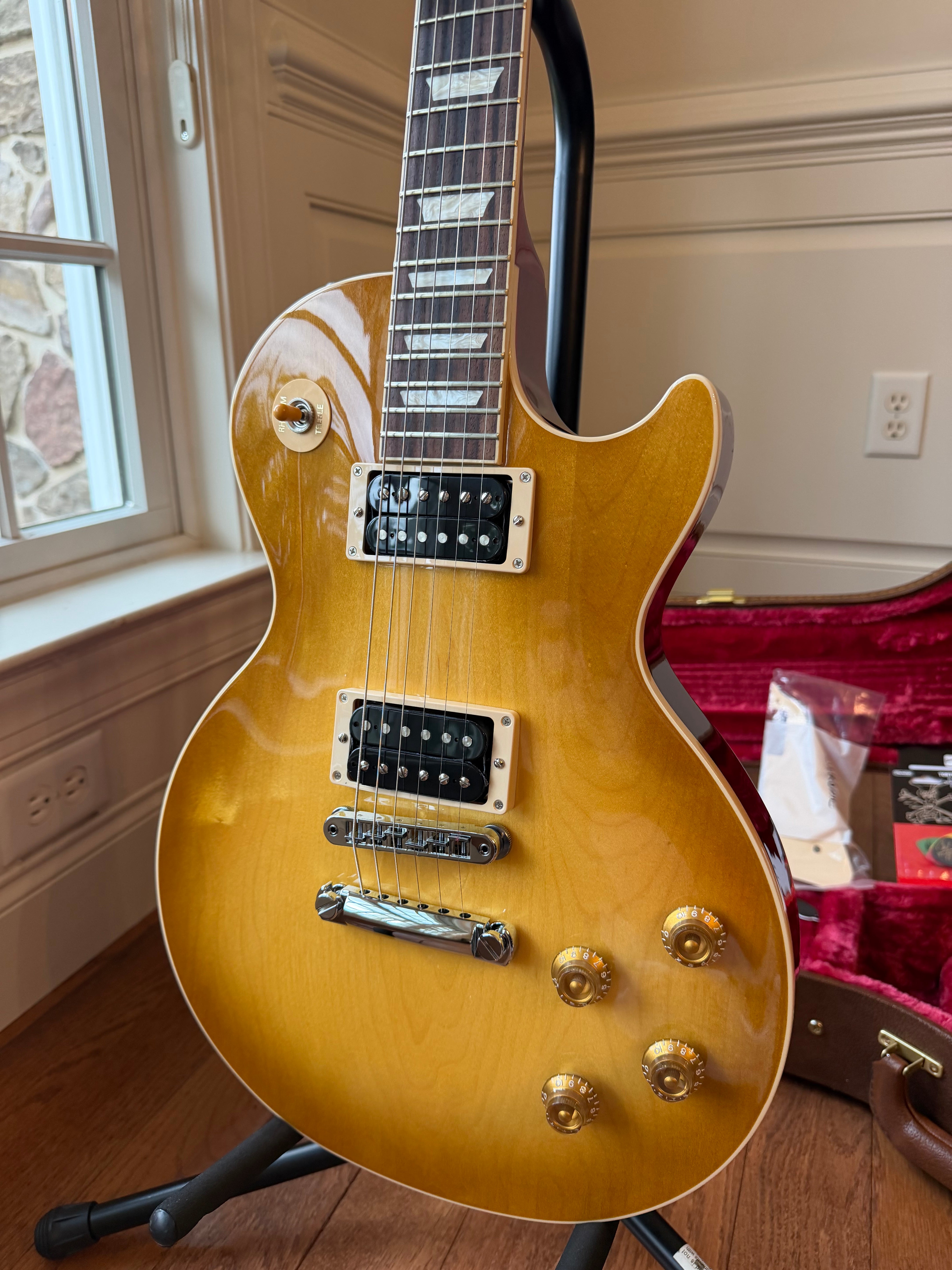 2026 Gibson Les Paul Standard Slash Signature "Jessica" - Honey Burst (Testing Only)