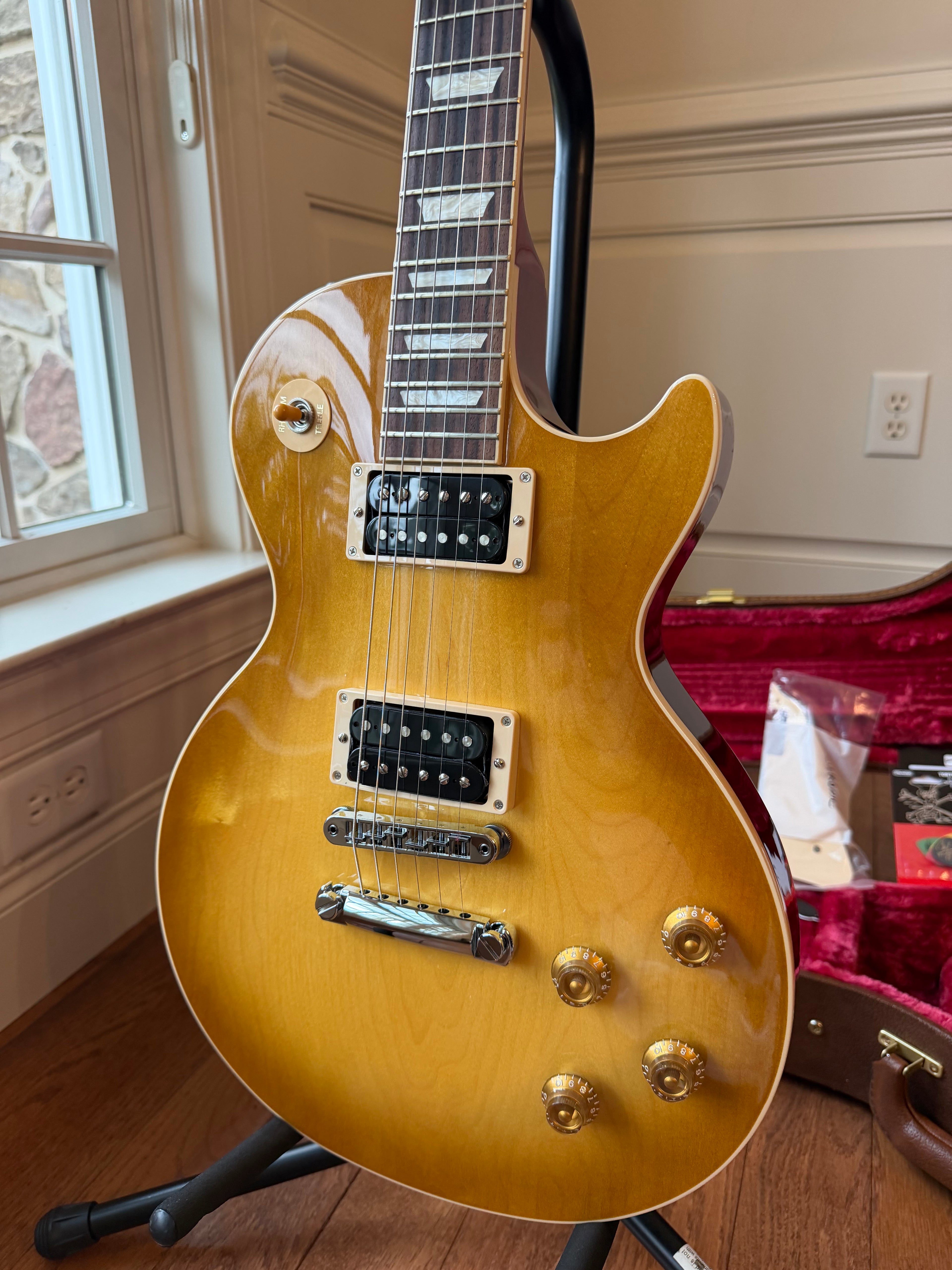 2026 Gibson Les Paul Standard Slash Signature "Jessica" - Honey Burst (Testing Only)