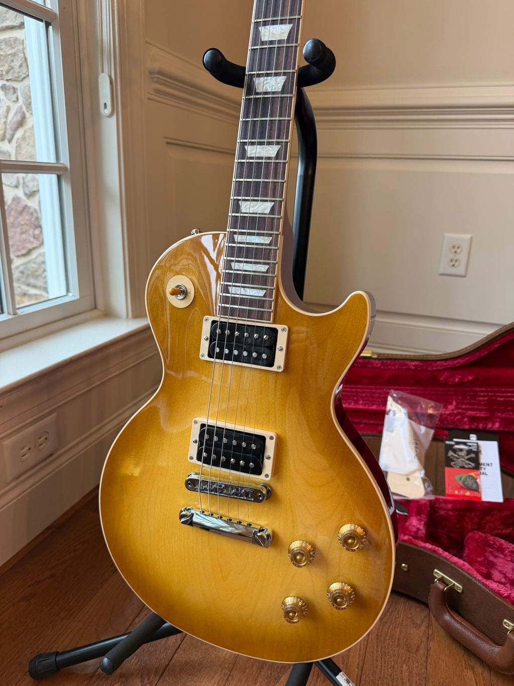 2026 Gibson Les Paul Standard Slash Signature "Jessica" - Honey Burst (Testing Only)