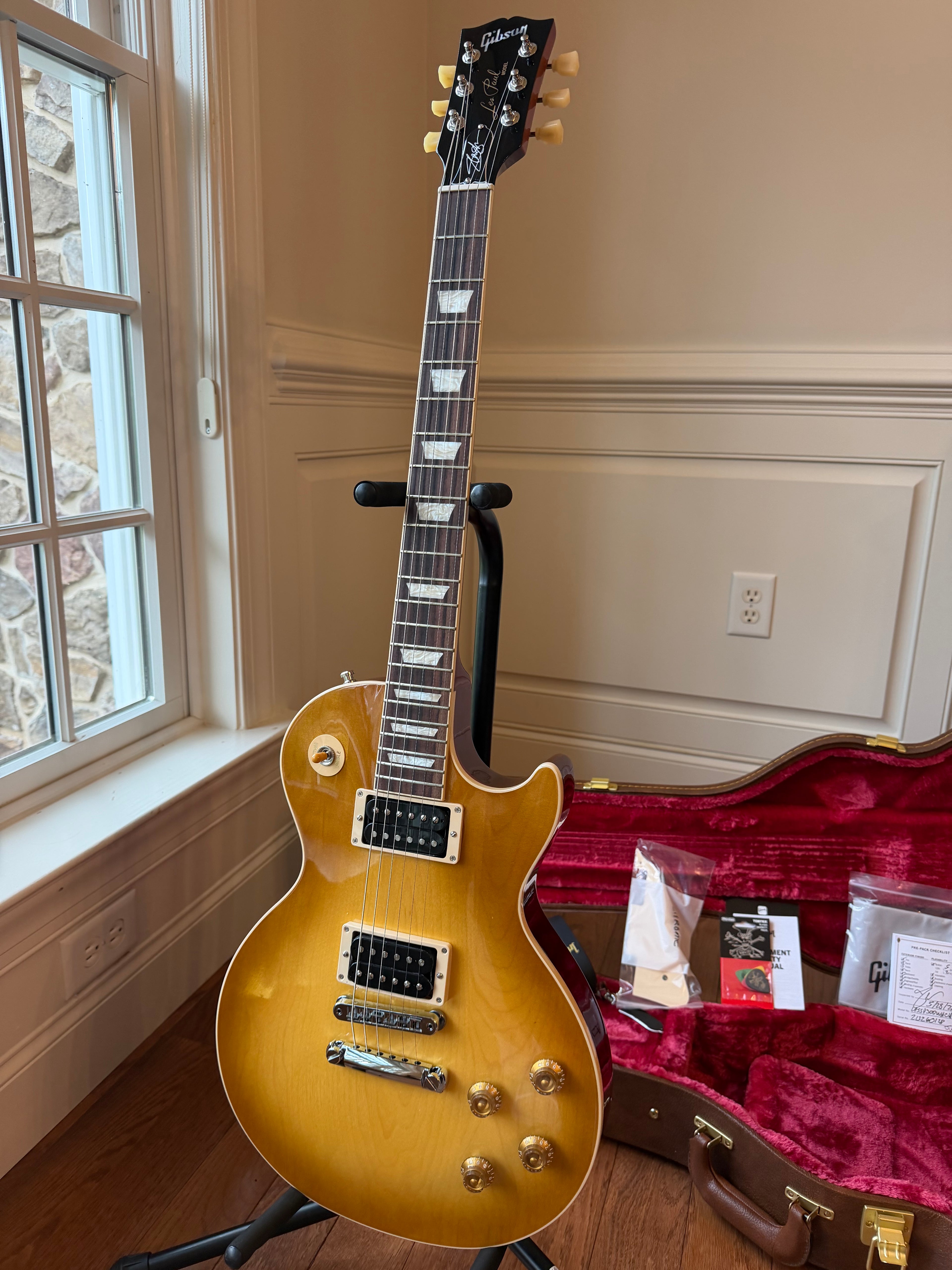 2026 Gibson Les Paul Standard Slash Signature "Jessica" - Honey Burst (Testing Only)