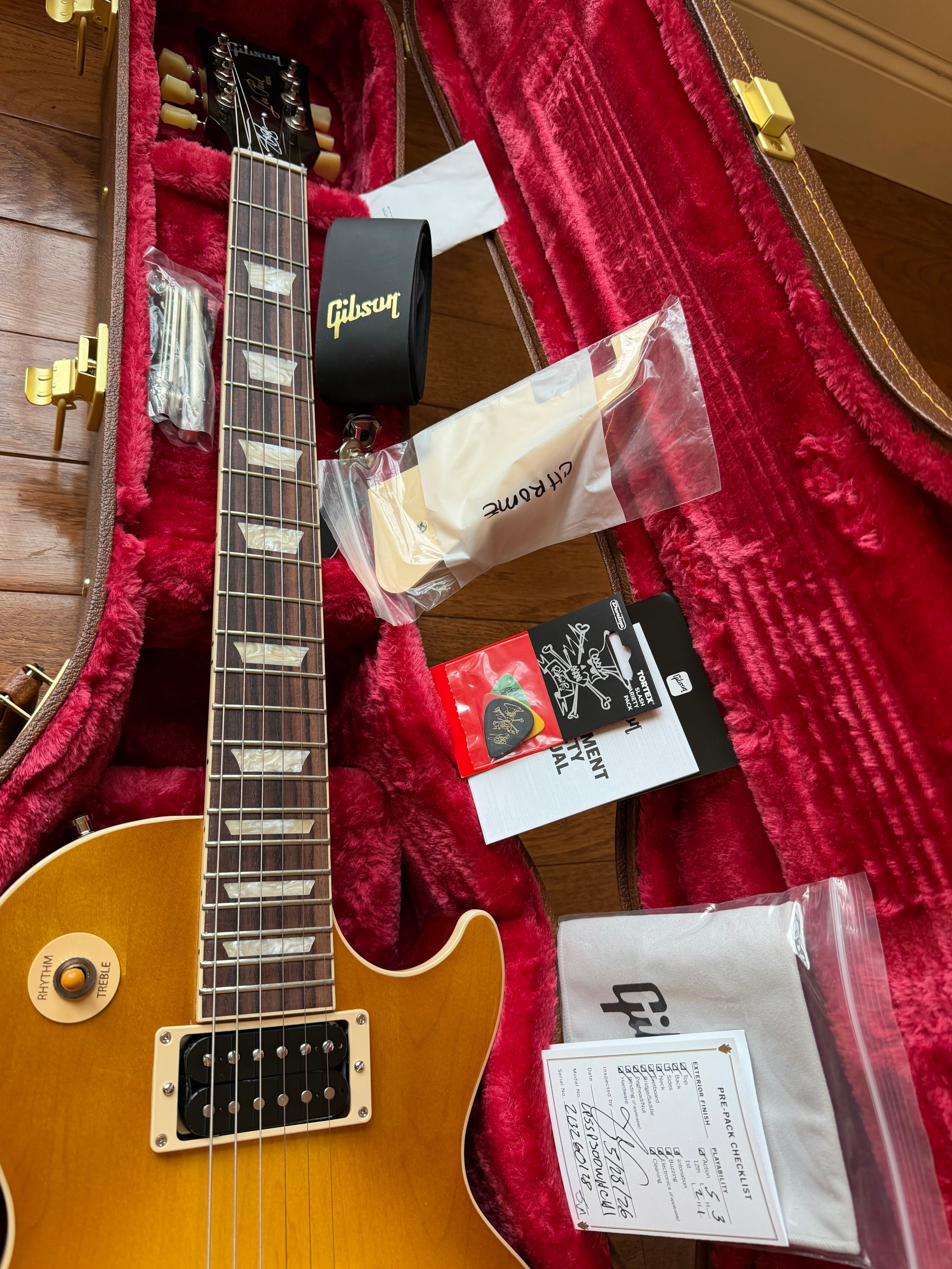 2026 Gibson Les Paul Standard Slash Signature "Jessica" - Honey Burst (Testing Only)