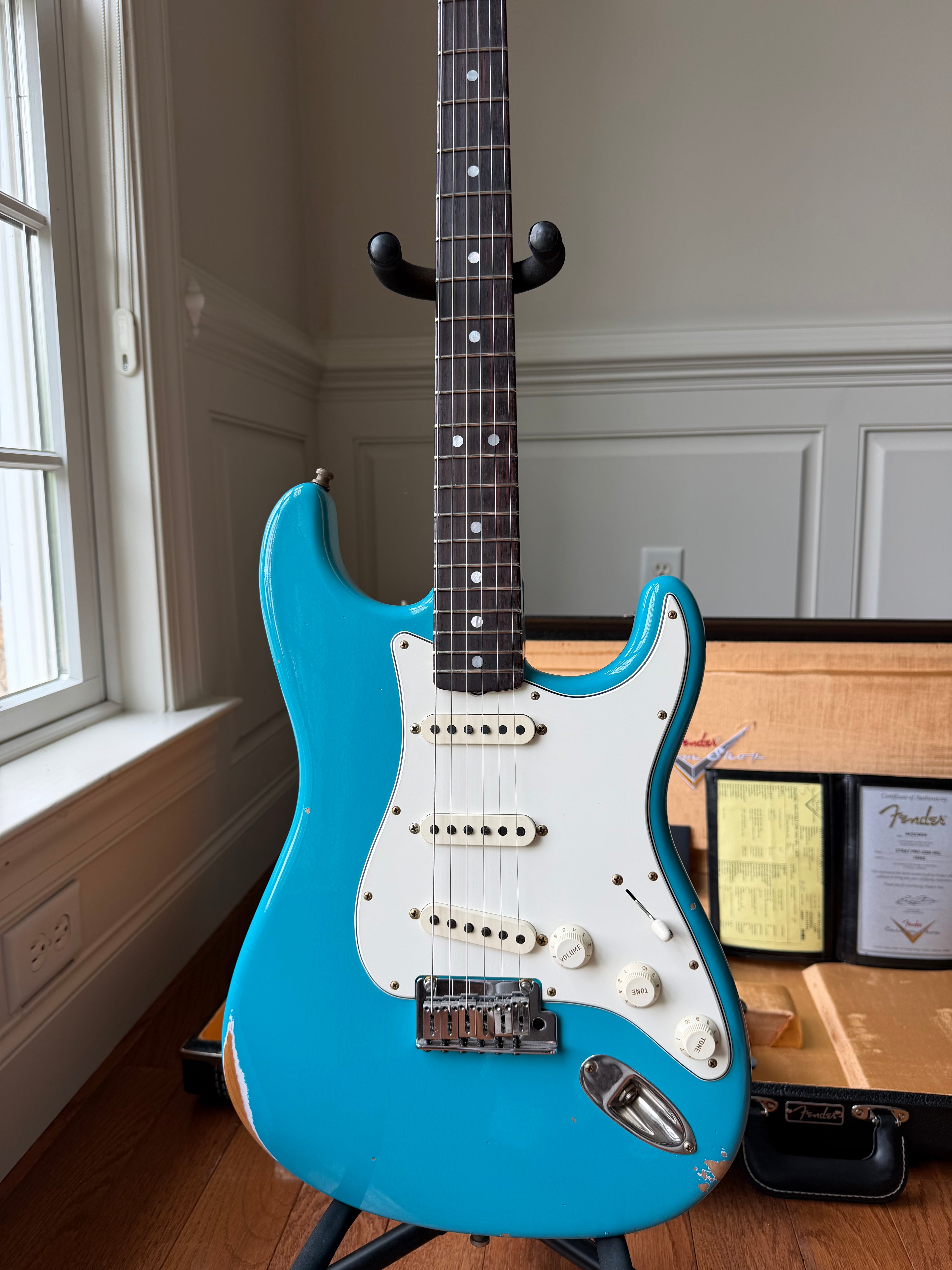 2025 Fender Custom Shop Stratocaster Pro Relic - Taos Turquoise