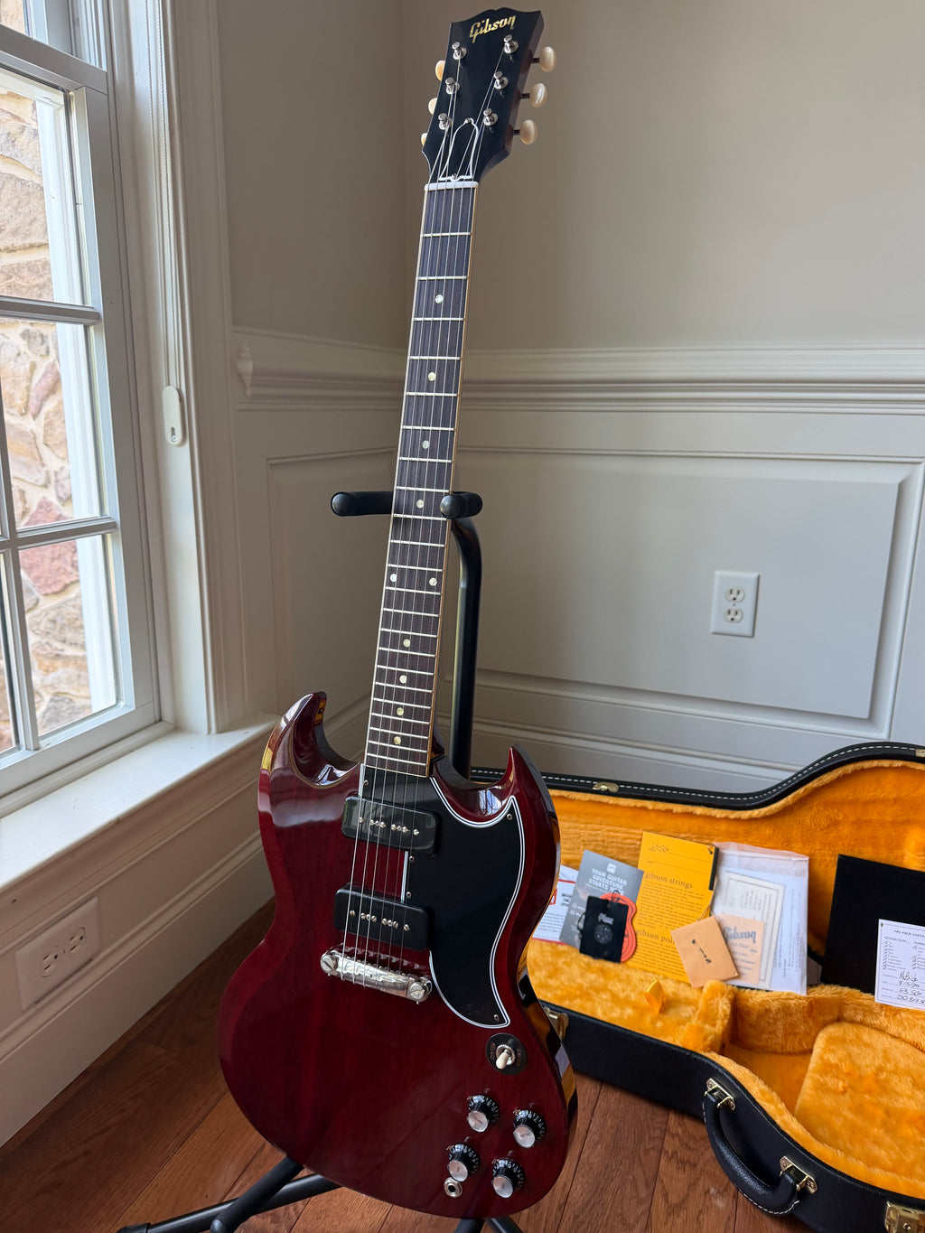2025 Gibson Custom Shop ‘63 SG Special - Cherry Red