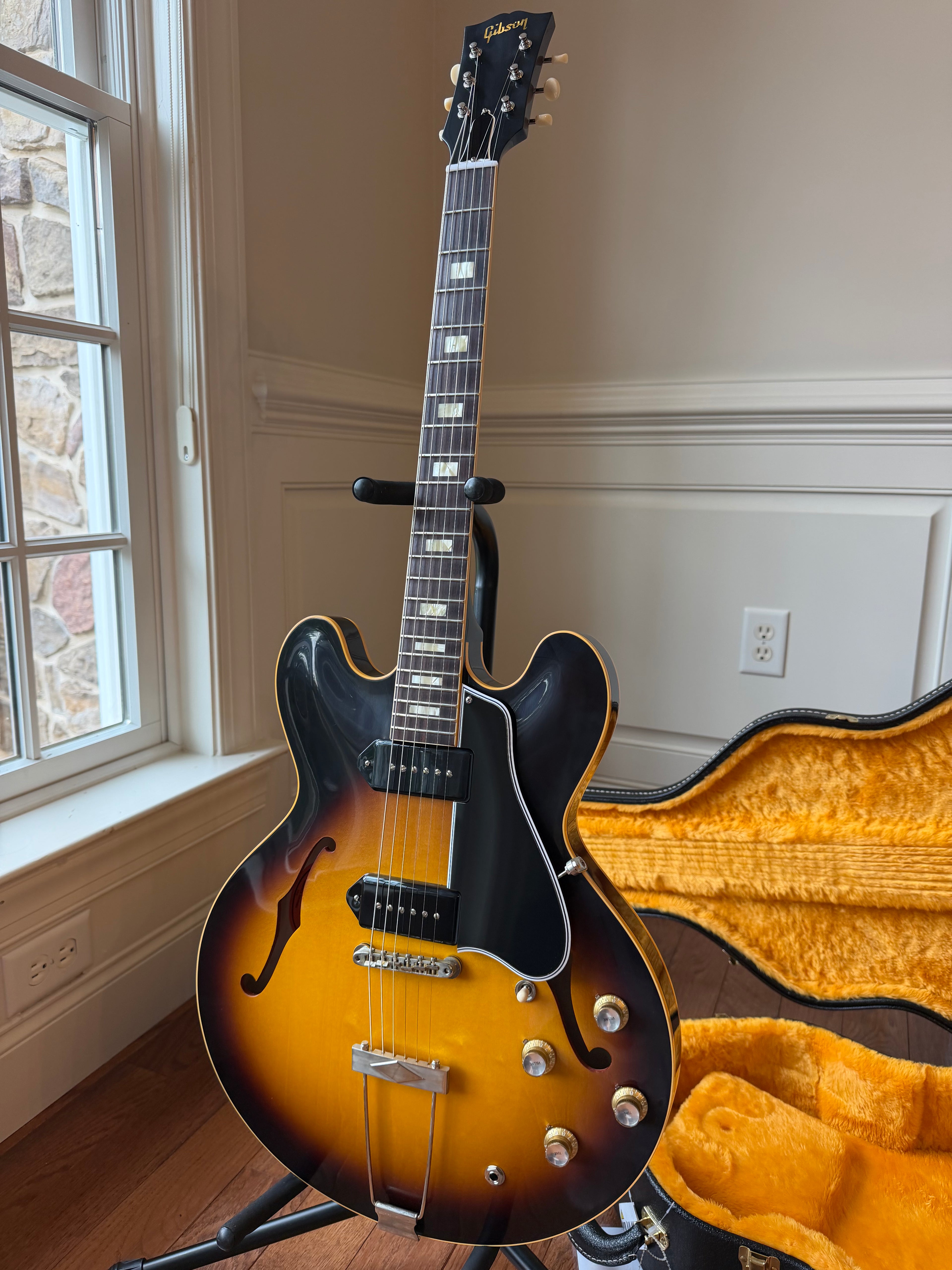 2026 Gibson Custom Shop ‘62 ES-330 VOS - Vintage Burst