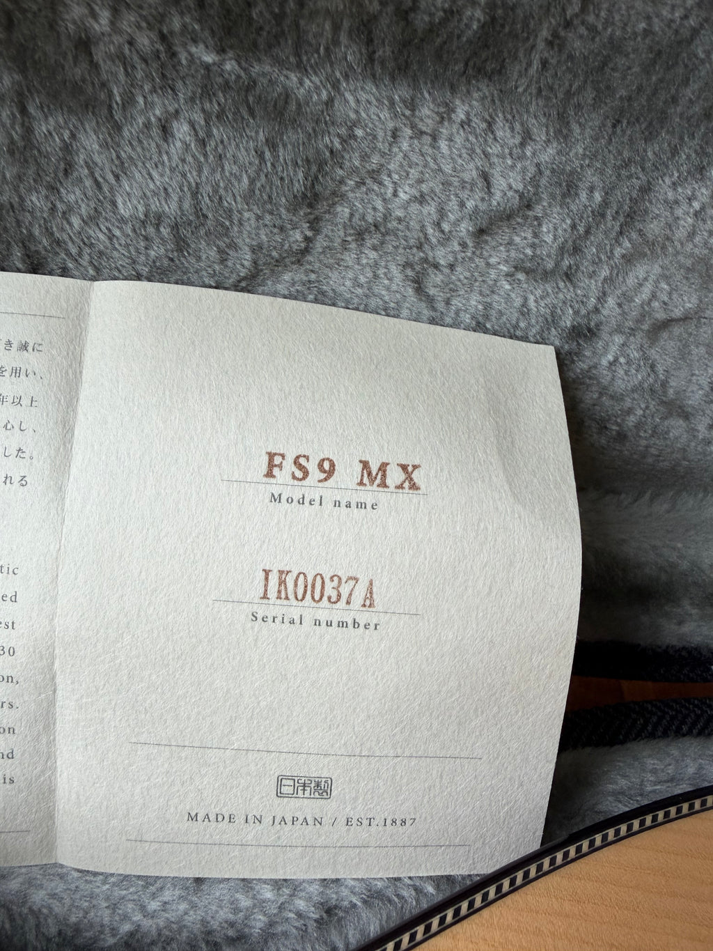 2024 Yamaha FS9 MX Acoustic Electric Guitar