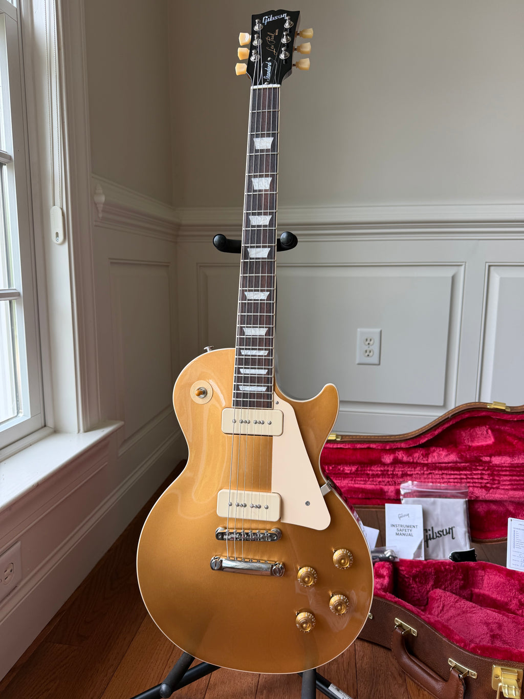 2026 Gibson Les Paul Standard P90 50s - Gold Top