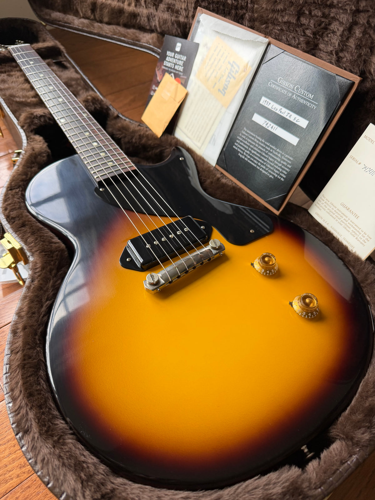 2024 Gibson Custom Shop Les Paul Junior ‘57 Reissue VOS - Vintage Sunburst