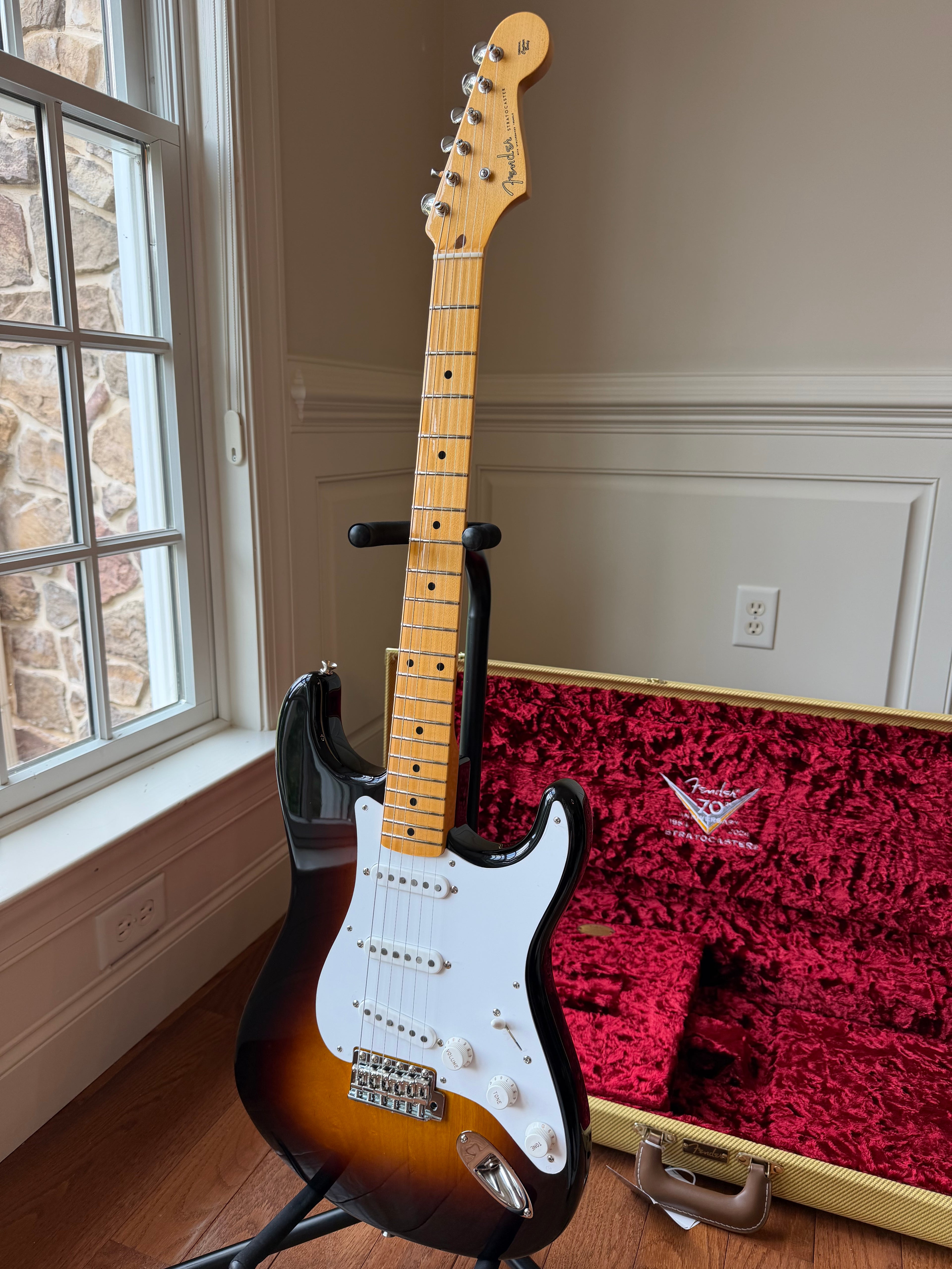 2026 Fender Custom Shop ‘54 Stratocaster B4 Limited 70th Anniversary NOS - Wide Fade 2 Color Sunburst