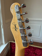 2019 Fender American Telecaster Jimmy Page Signature Mirror - White Blonde