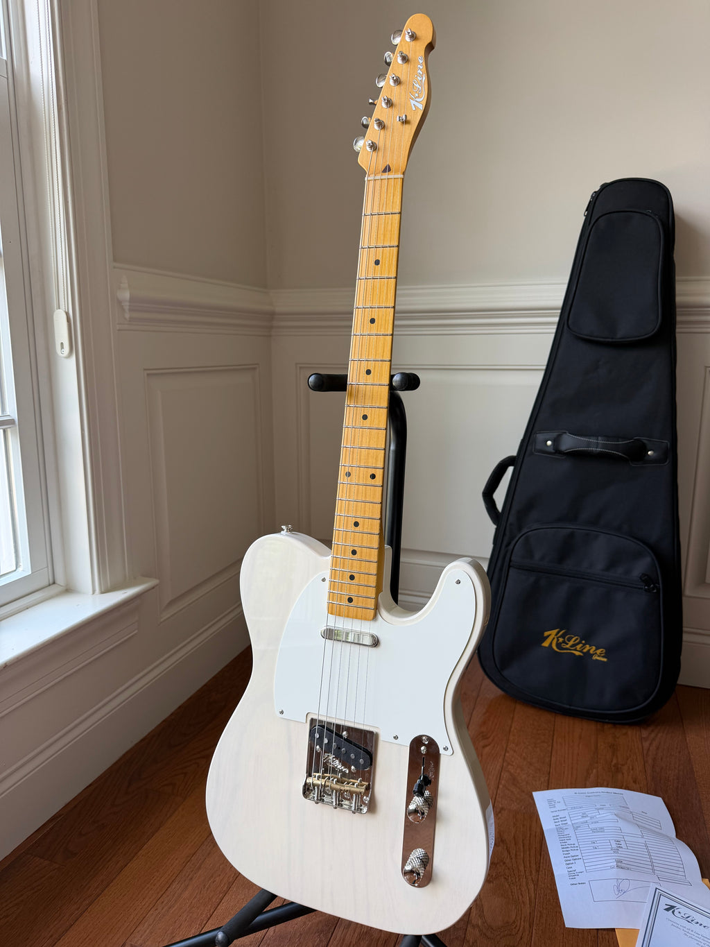 2025 K-Line Truxton - Blonde White