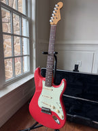 2011 Fender American Deluxe Stratocaster - Fiesta Red