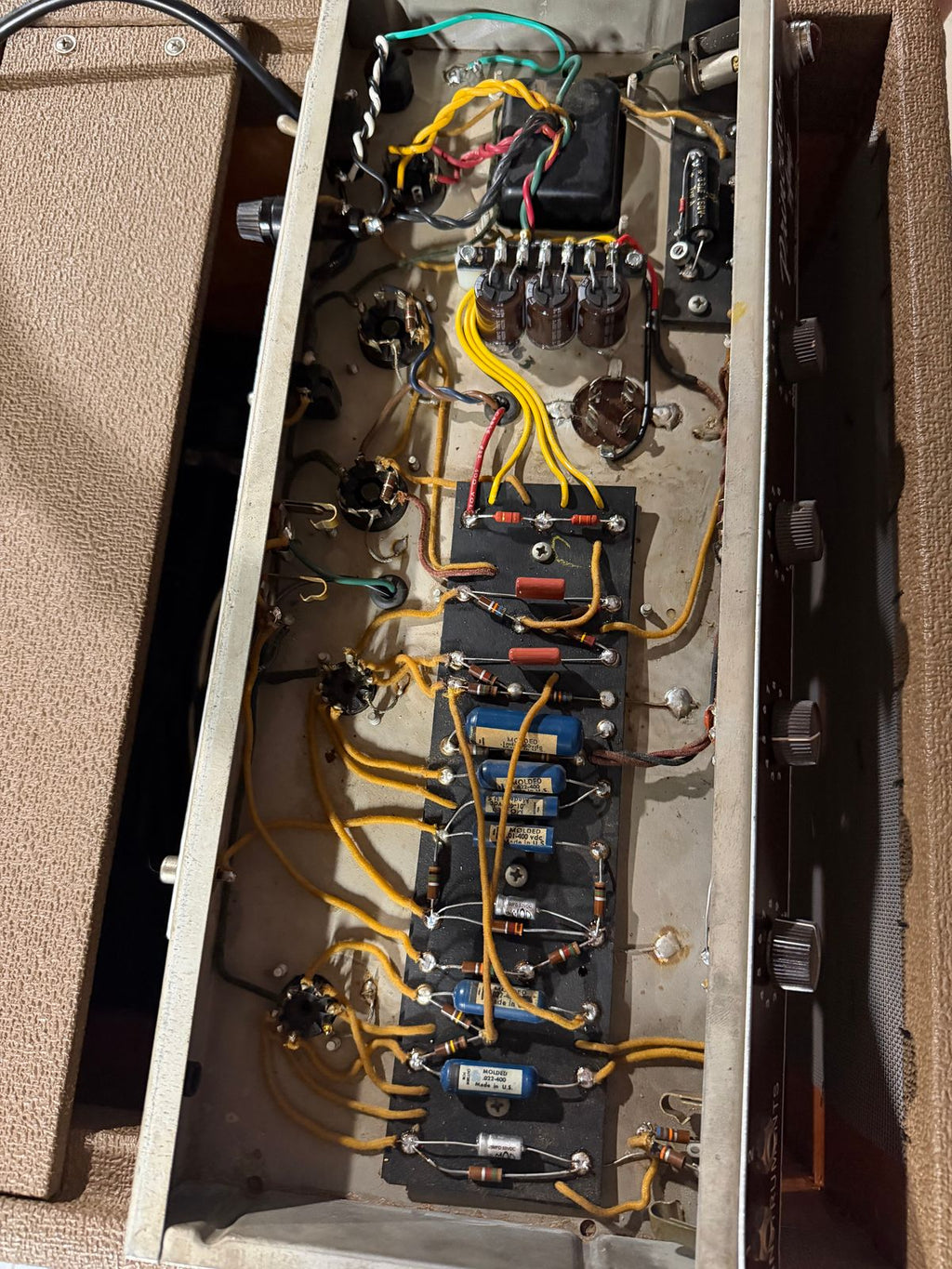 1963 Fender Princeton 6G2 Brownface Guitar Amp