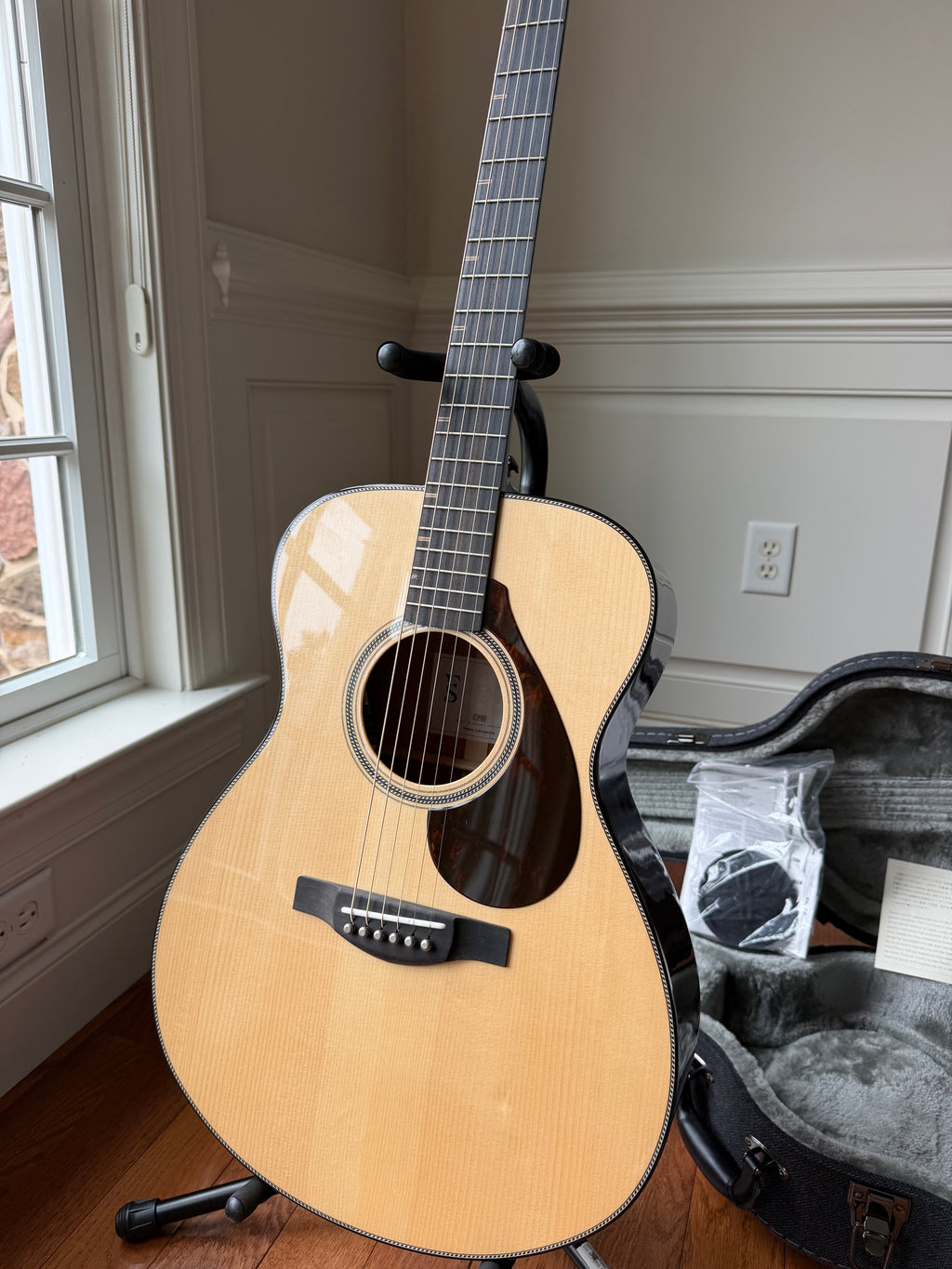 2024 Yamaha FS9 MX Acoustic Electric Guitar