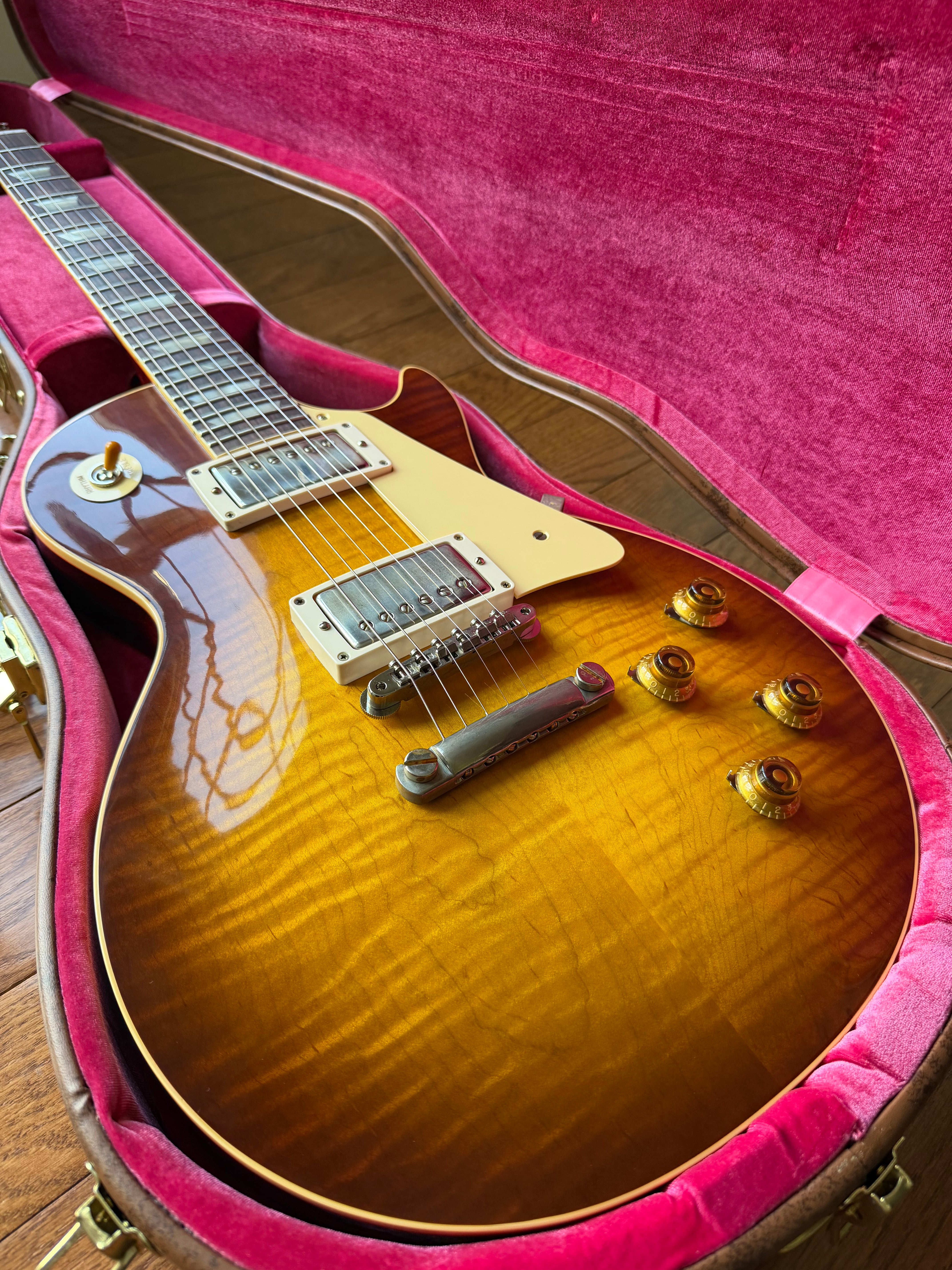 2026 Gibson Custom Shop Les Paul Standard ‘59 Reissue R9 VOS - Iced Tea Burst