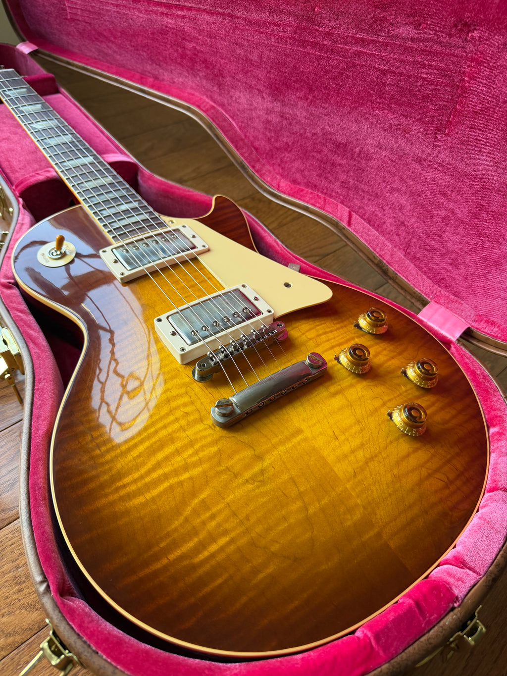2026 Gibson Custom Shop Les Paul Standard ‘59 Reissue R9 VOS - Iced Tea Burst