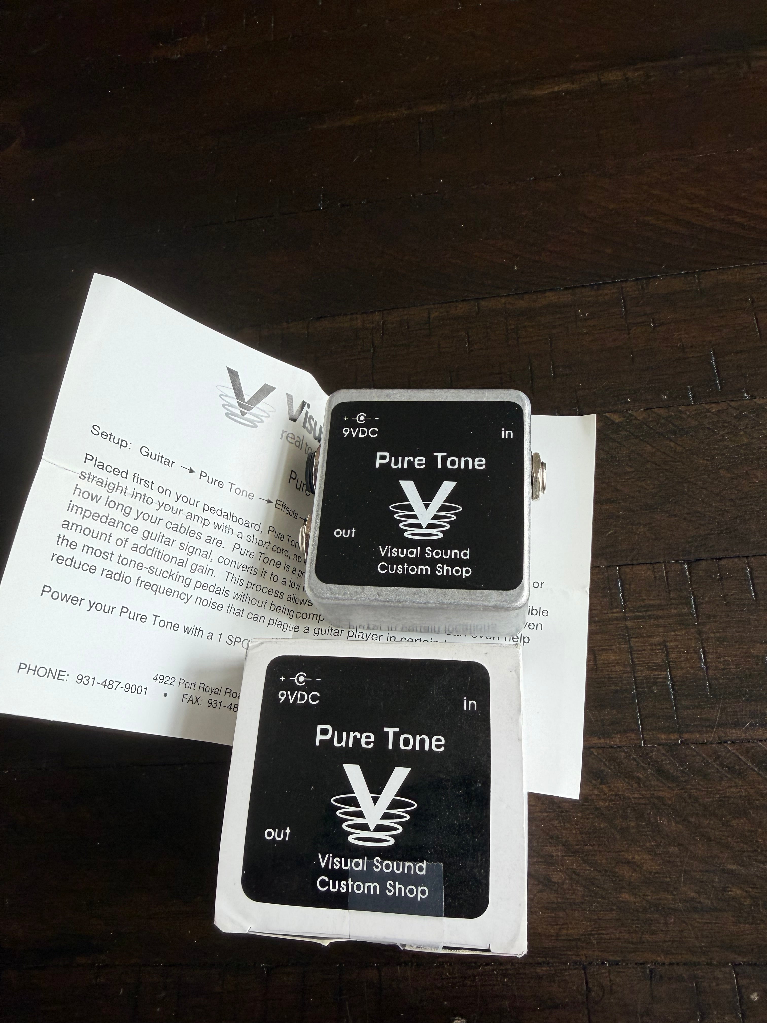 Visual Sound Pure Tone Buffer