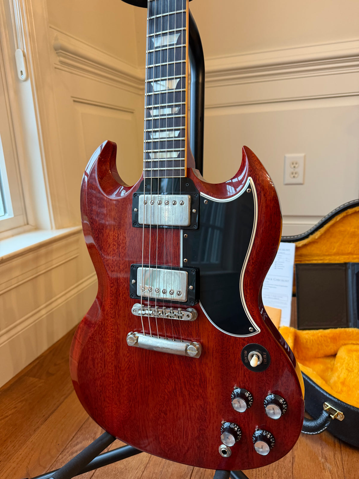 2024 Gibson Custom Shop SG Les Paul ‘61 Standard - Cherry Red
