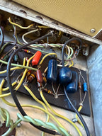1976 Fender Bassman 50 Silverface Guitar Amp Head