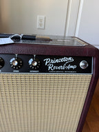 2025 Fender FSR Tone Master Princeton 12-Watt Guitar Amp Combo - Wine
