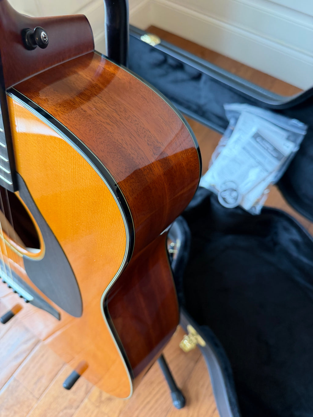 2025 Yamaha FG5 Red Label Acoustic Guitar