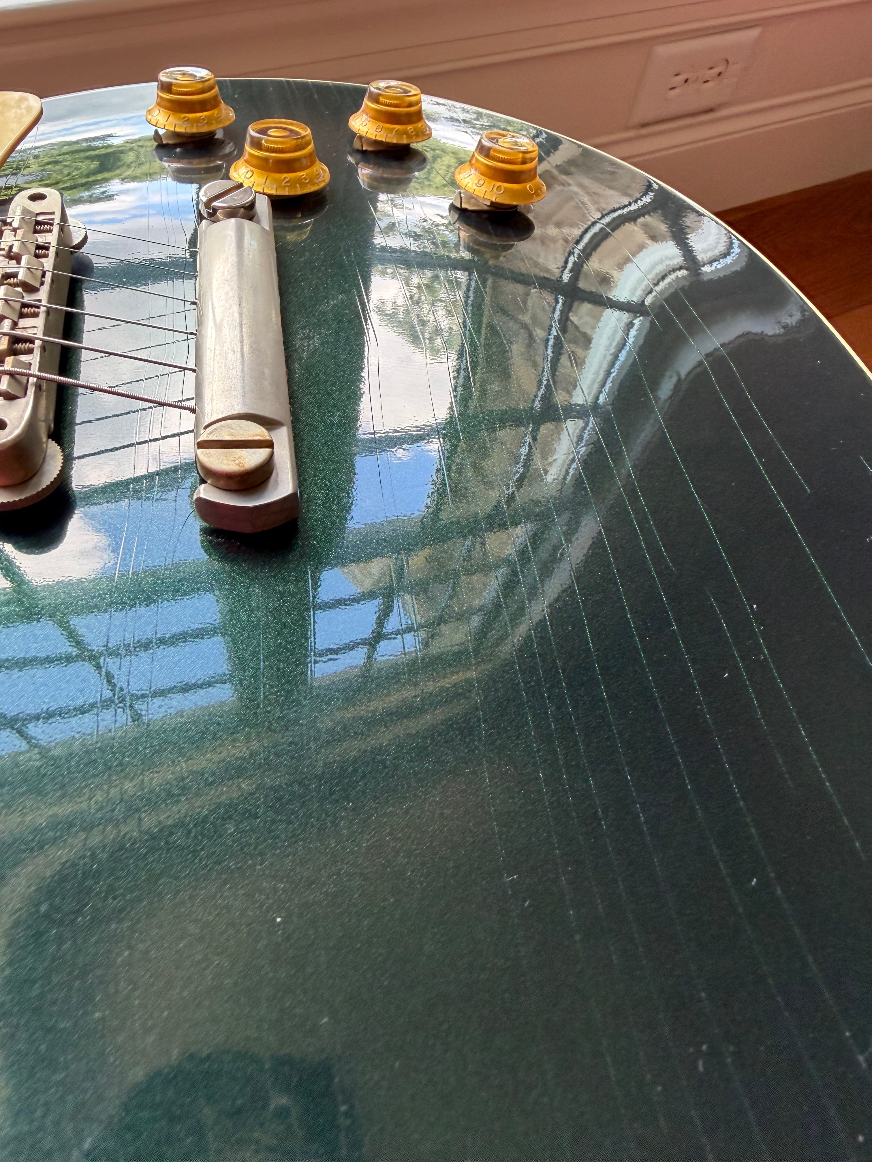 2025 Gibson M2M Custom Shop ‘57 Reissue R7 Murphy Ultra Light Aged Stinger - British Racing Green